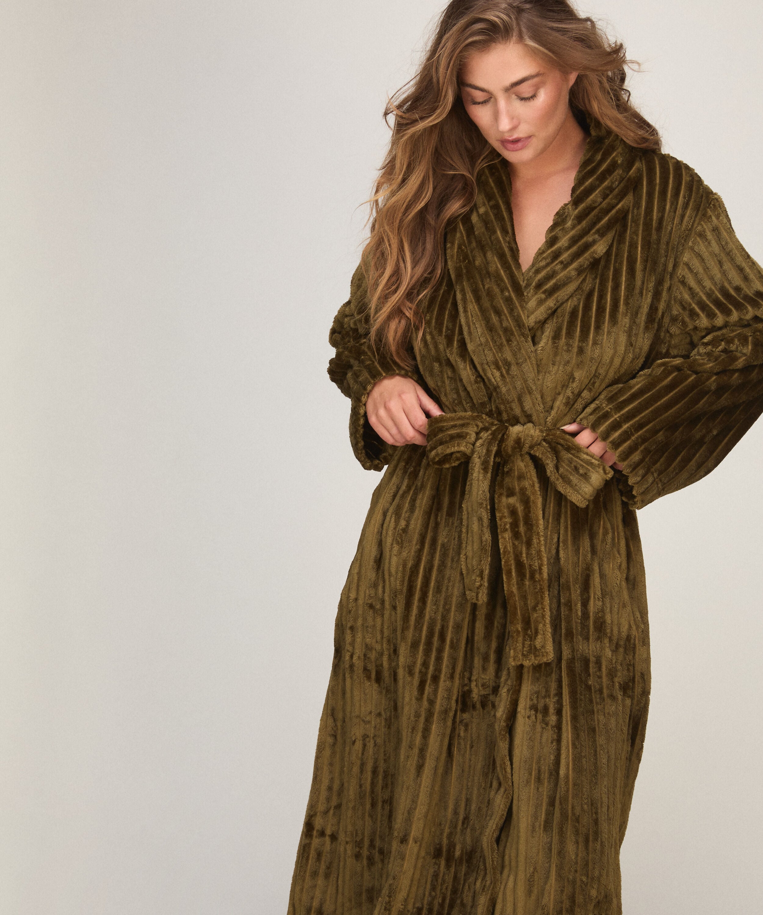 Bademantel Jacqueared Fleece