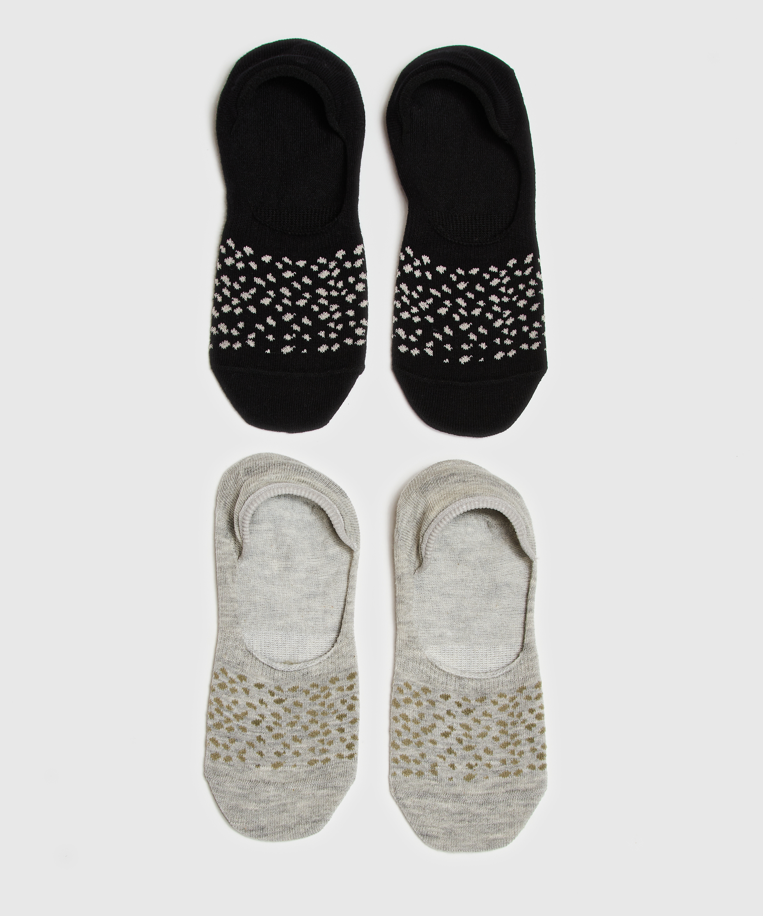 2 Paar Socken, Schwarz, main