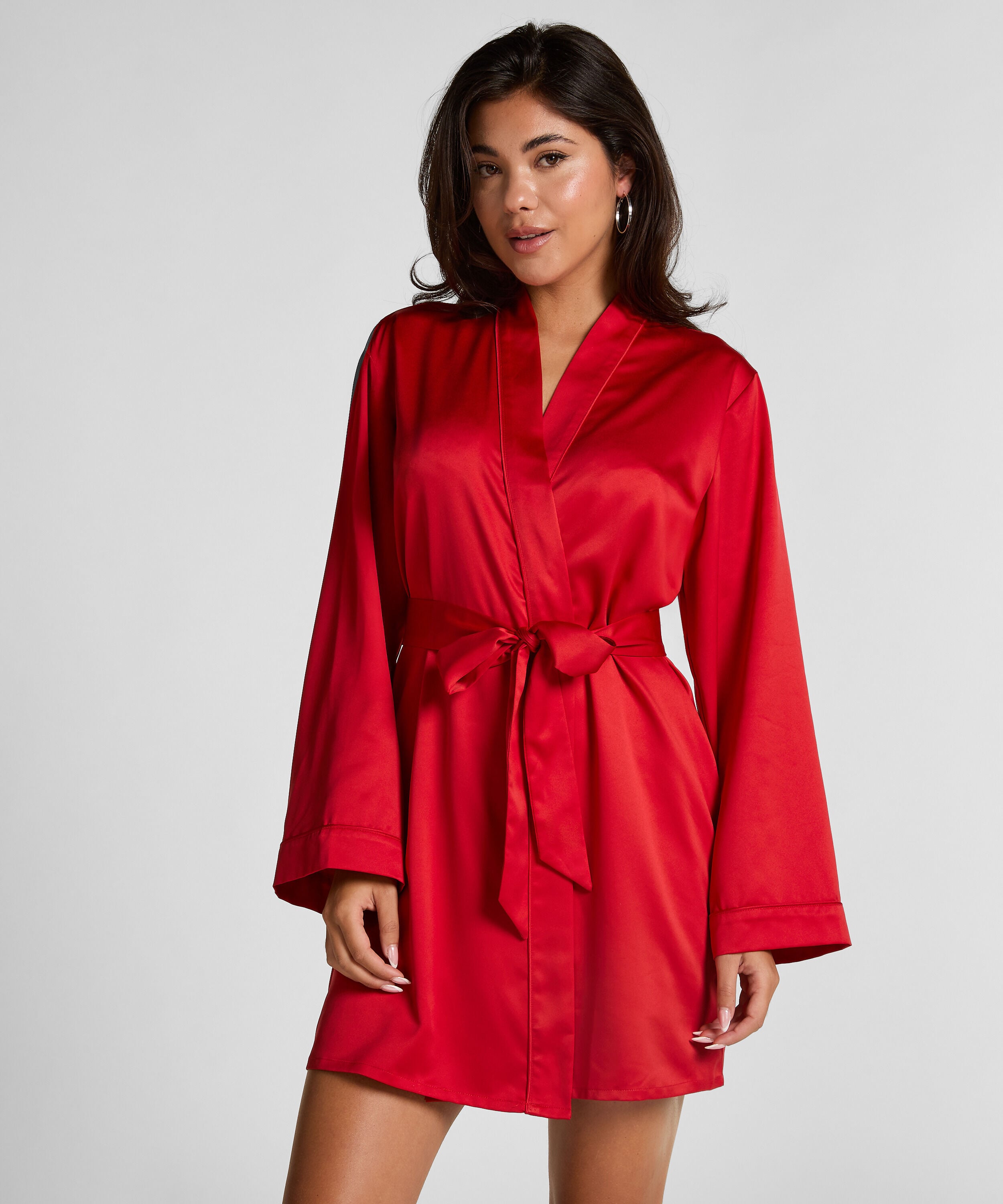 Kimono Satin, Rot