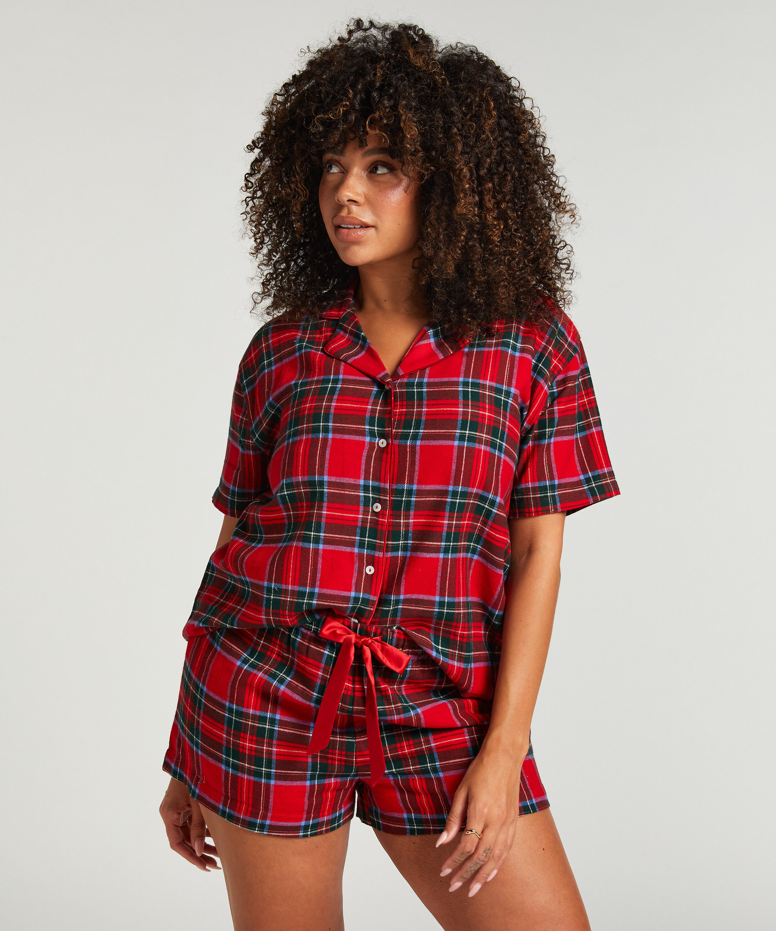 Pyjamaset Twill, Rot Pyjamaset Twill, Rot