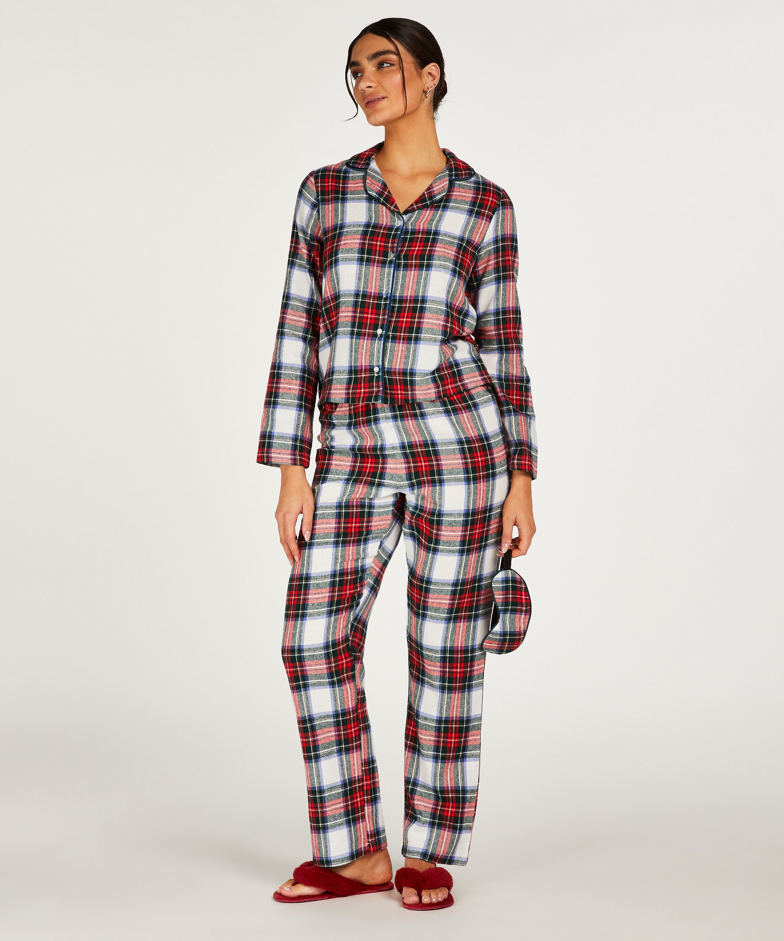 Pyjamaset Check Twill