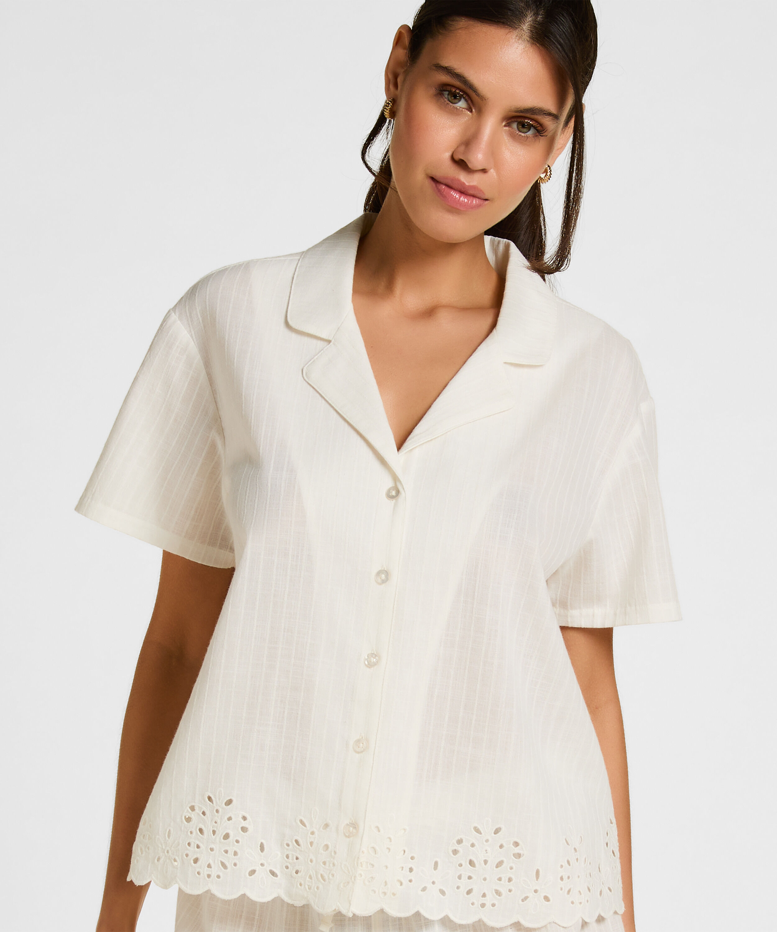 Jacket Scallop, Weiß
