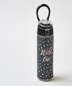 Patched Infused Water Bottle, gr&uuml;n