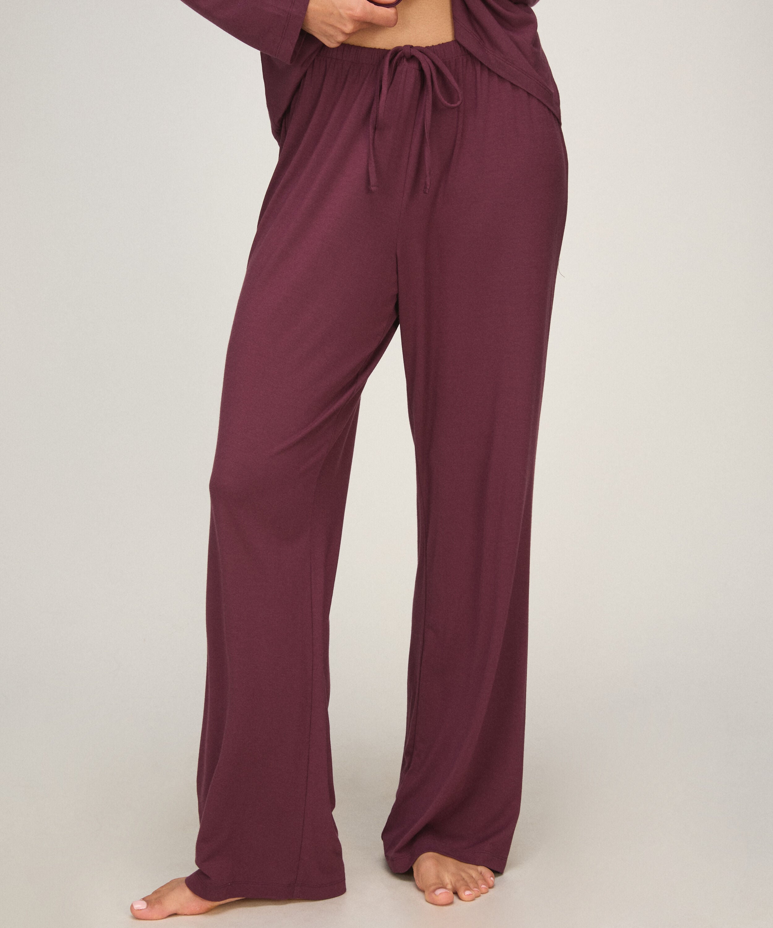 Pyjama Hose Essential, Lila Pyjama Hose Essential, Lila