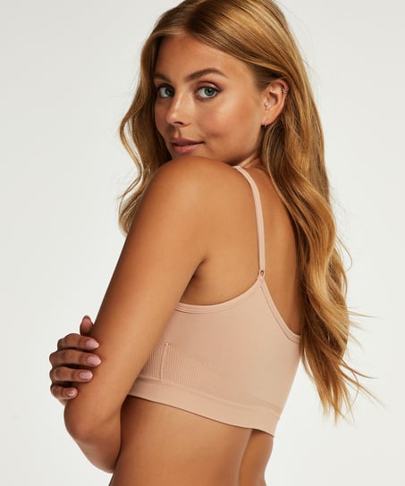 Strappy-Top, seamless, Rose