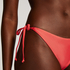 Bikini Slip Cheeky Tanga Luxe, Rot