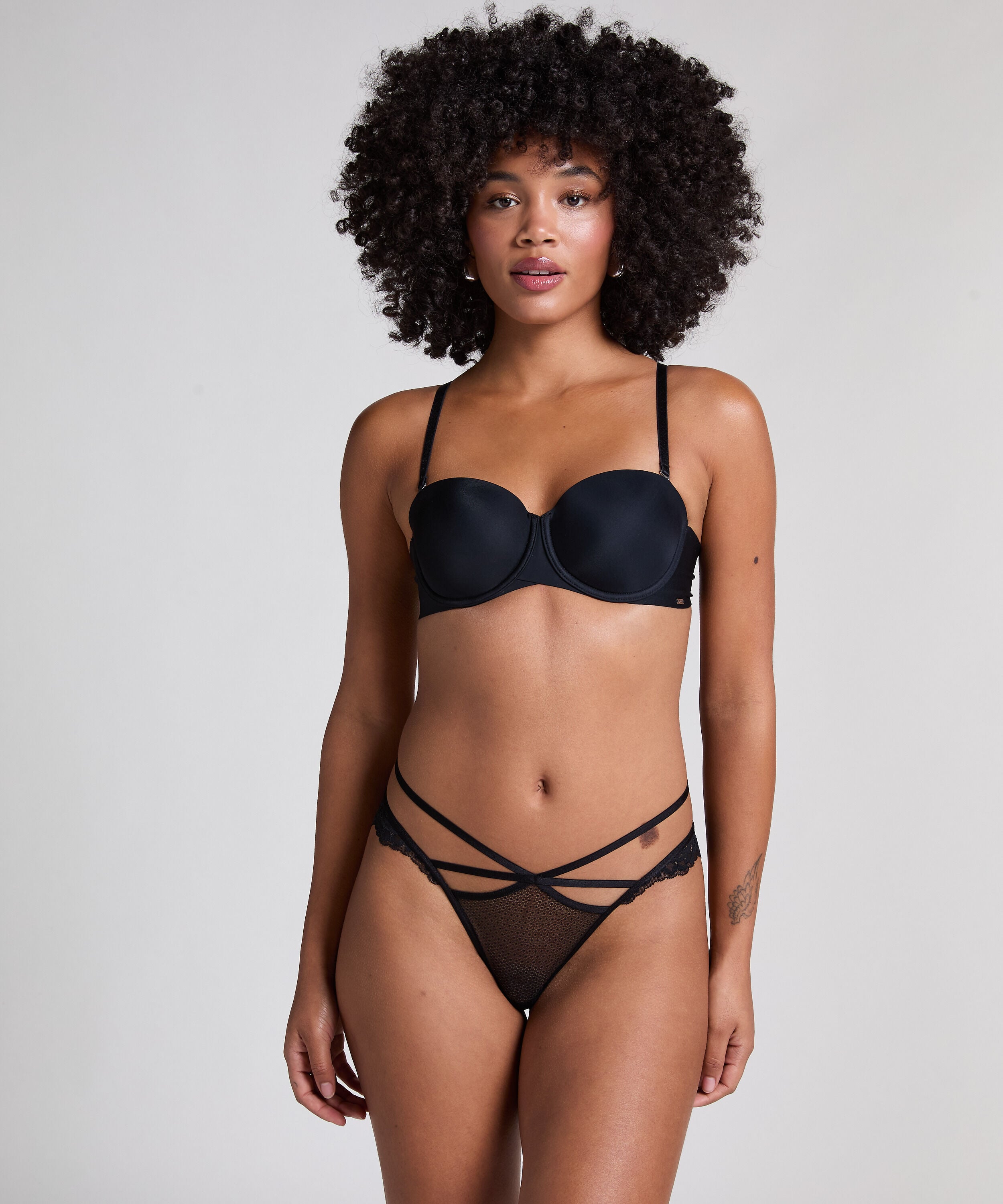 Joy Modischer Mini-Brazilian, Schwarz