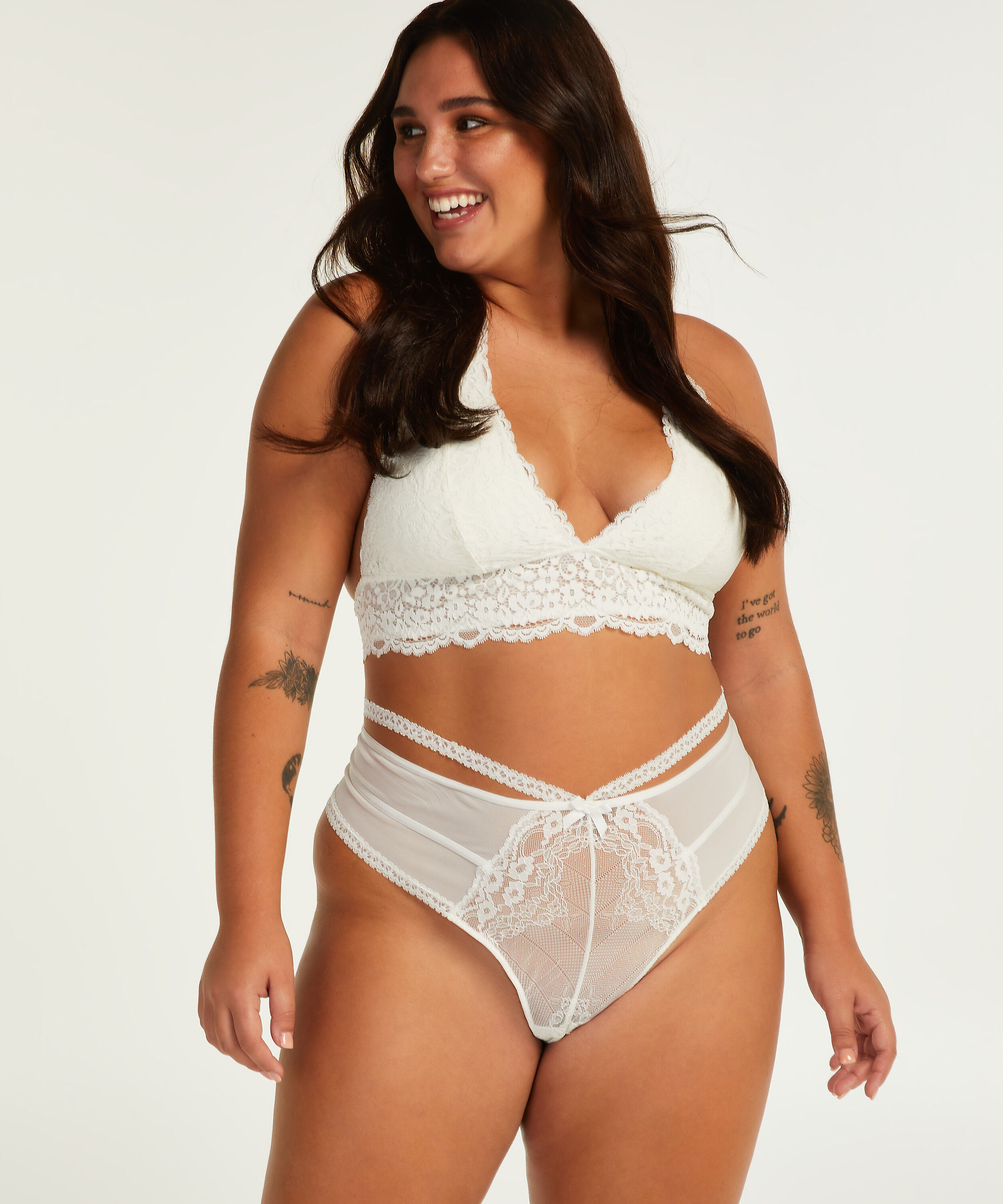 String Lorraine Curvy, Weiß
