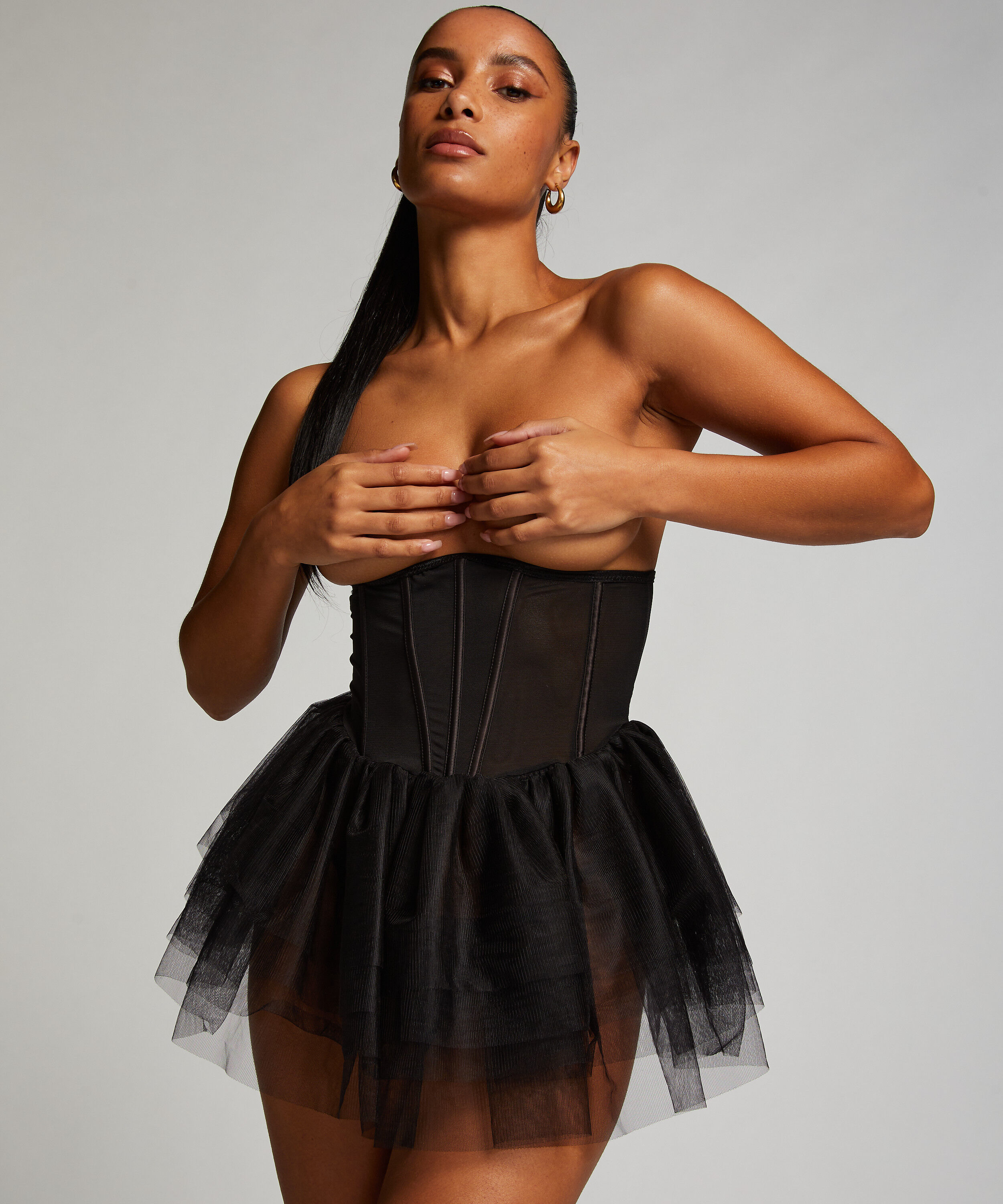 Private Tutu-Korsett, Schwarz Private Tutu-Korsett, Schwarz