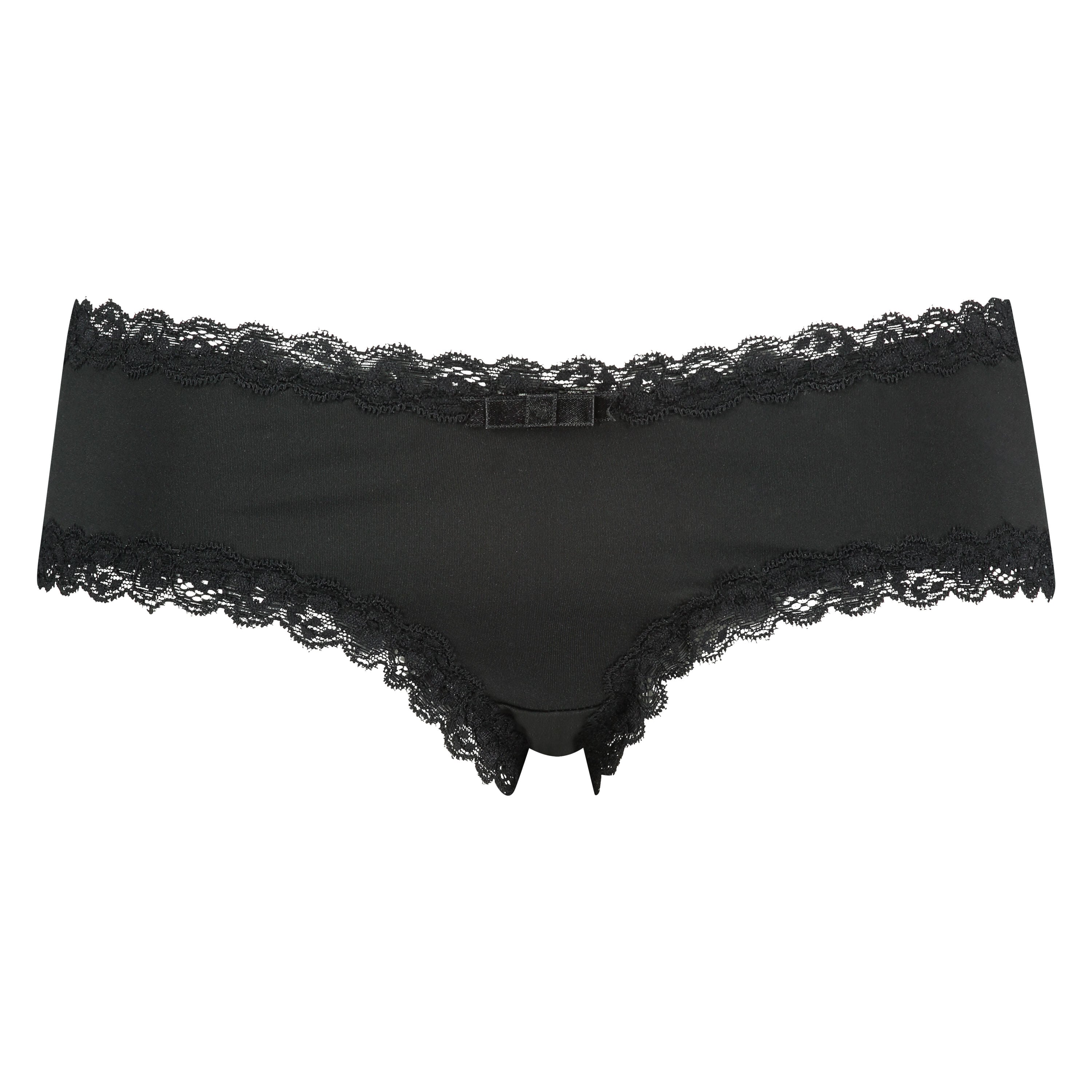 V-Shape-Brazilian Mikrofaser, Schwarz