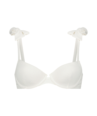 Vorgeformtes Bügel-Bikini-Top Dune, Weiß