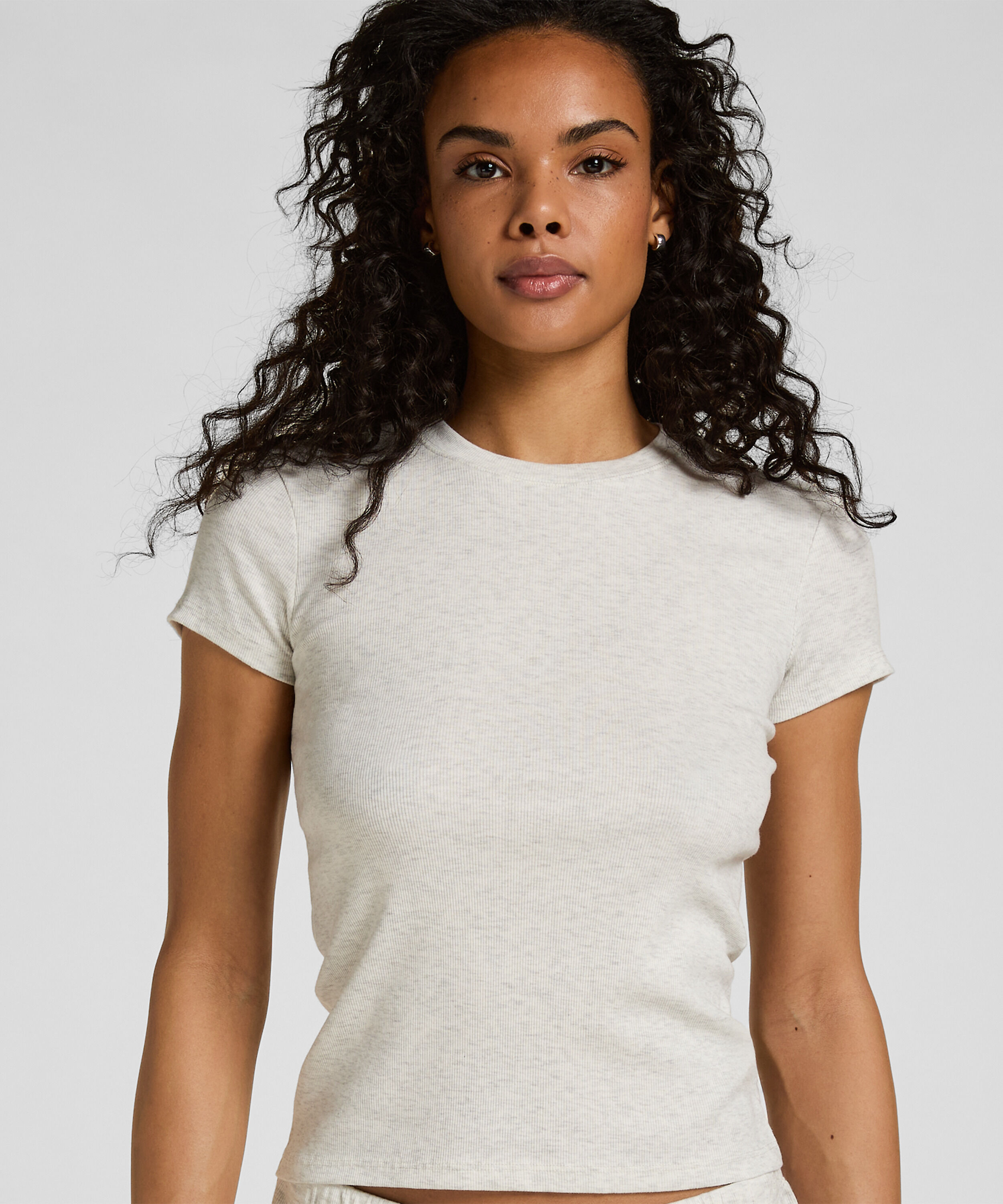 Kurzärmeliges Pyjama-Oberteil