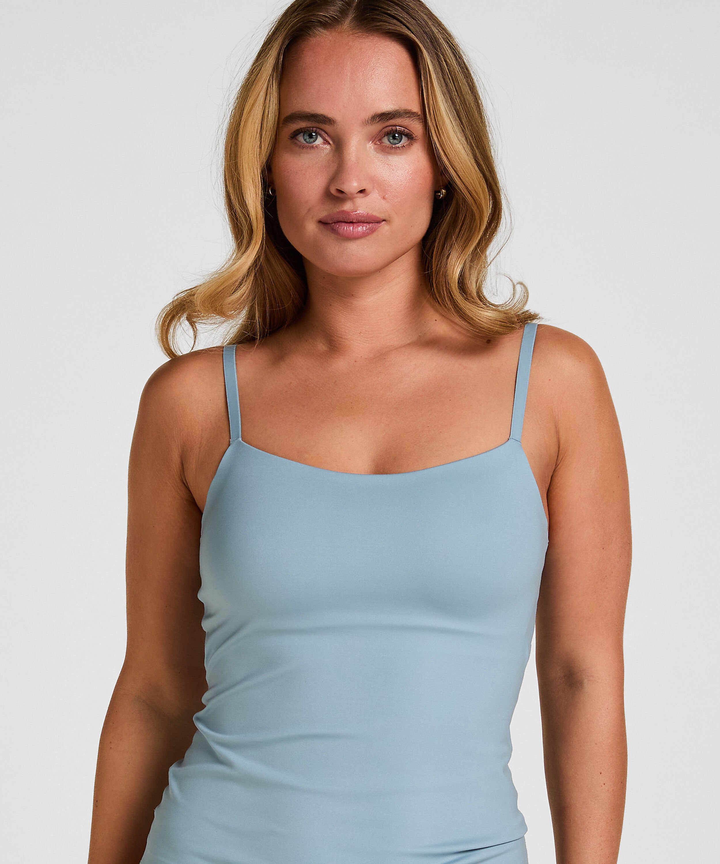 Super Comfort Top, Blau
