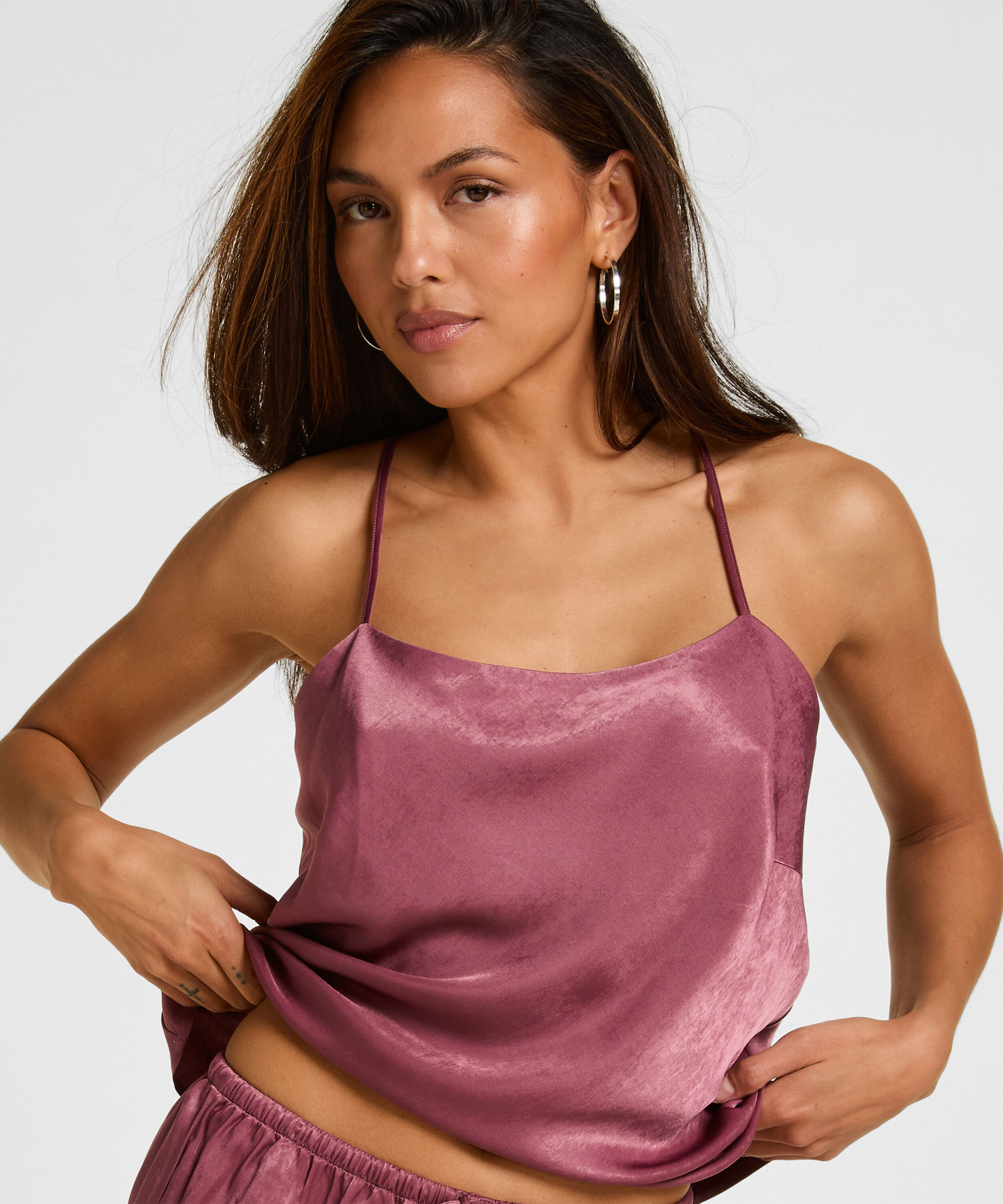 Cami Top Satin Ayla