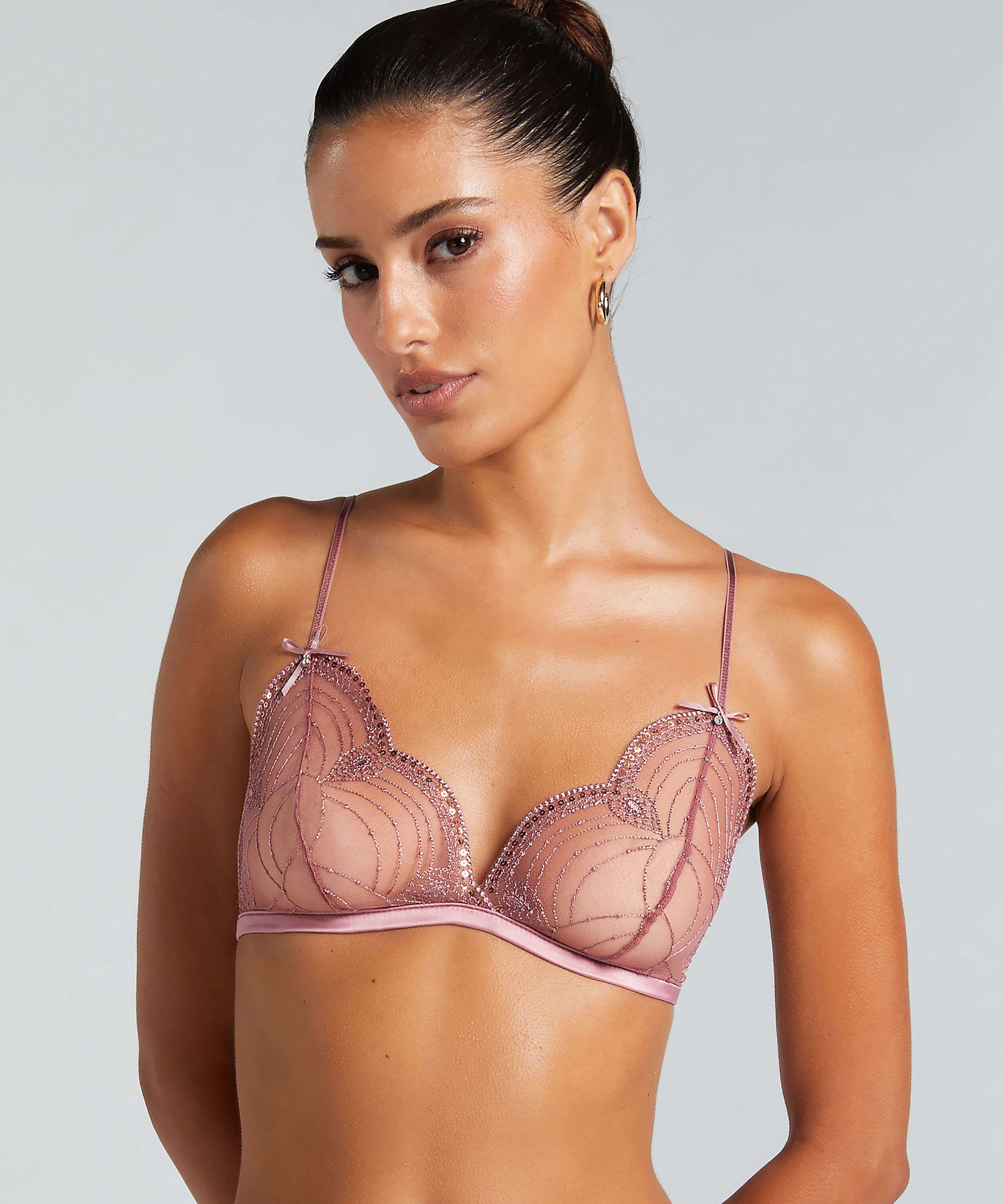 Bralette Ruby, Rose