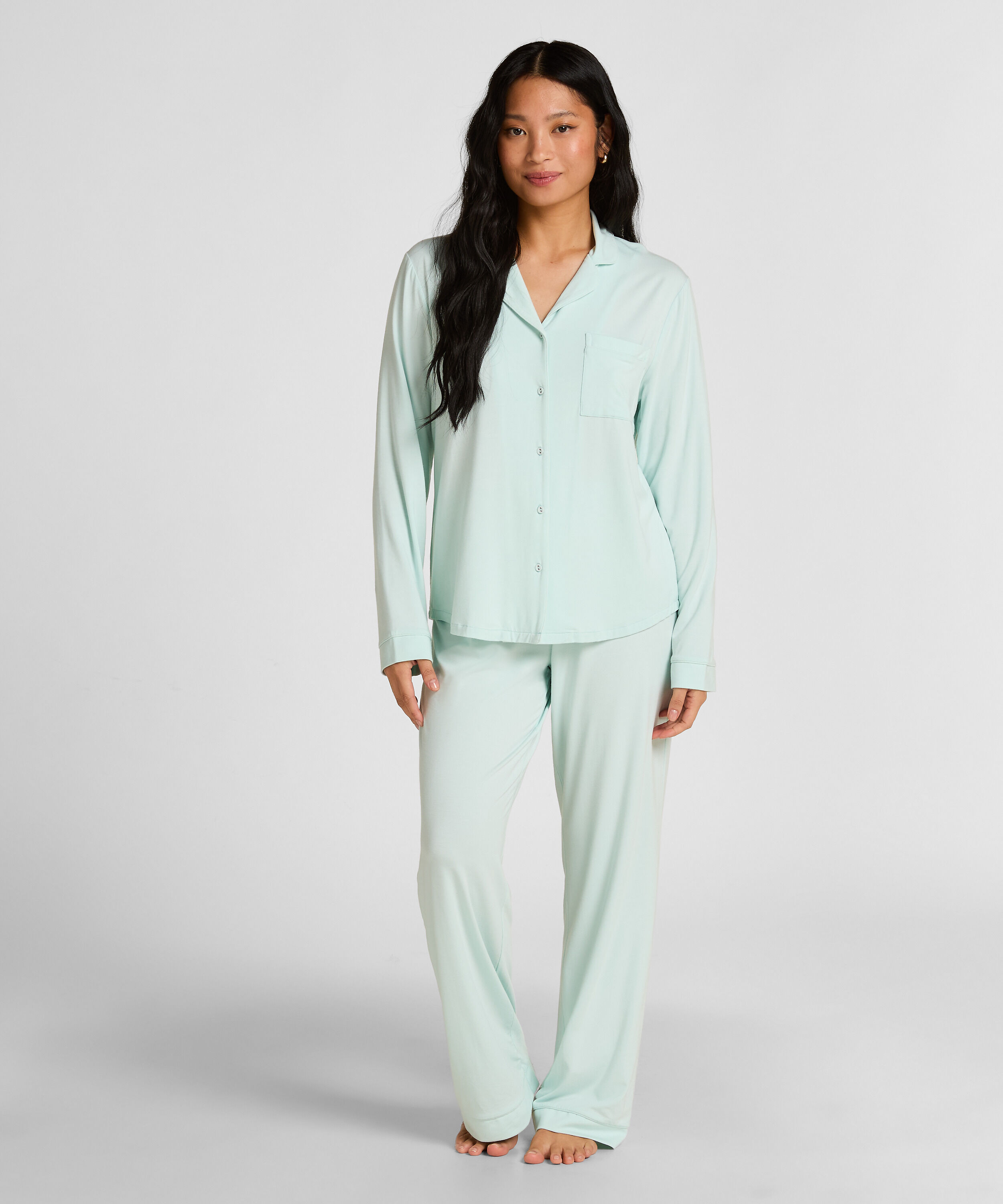 Jersey-Hose Essential, Blau Jersey-Hose Essential, Blau