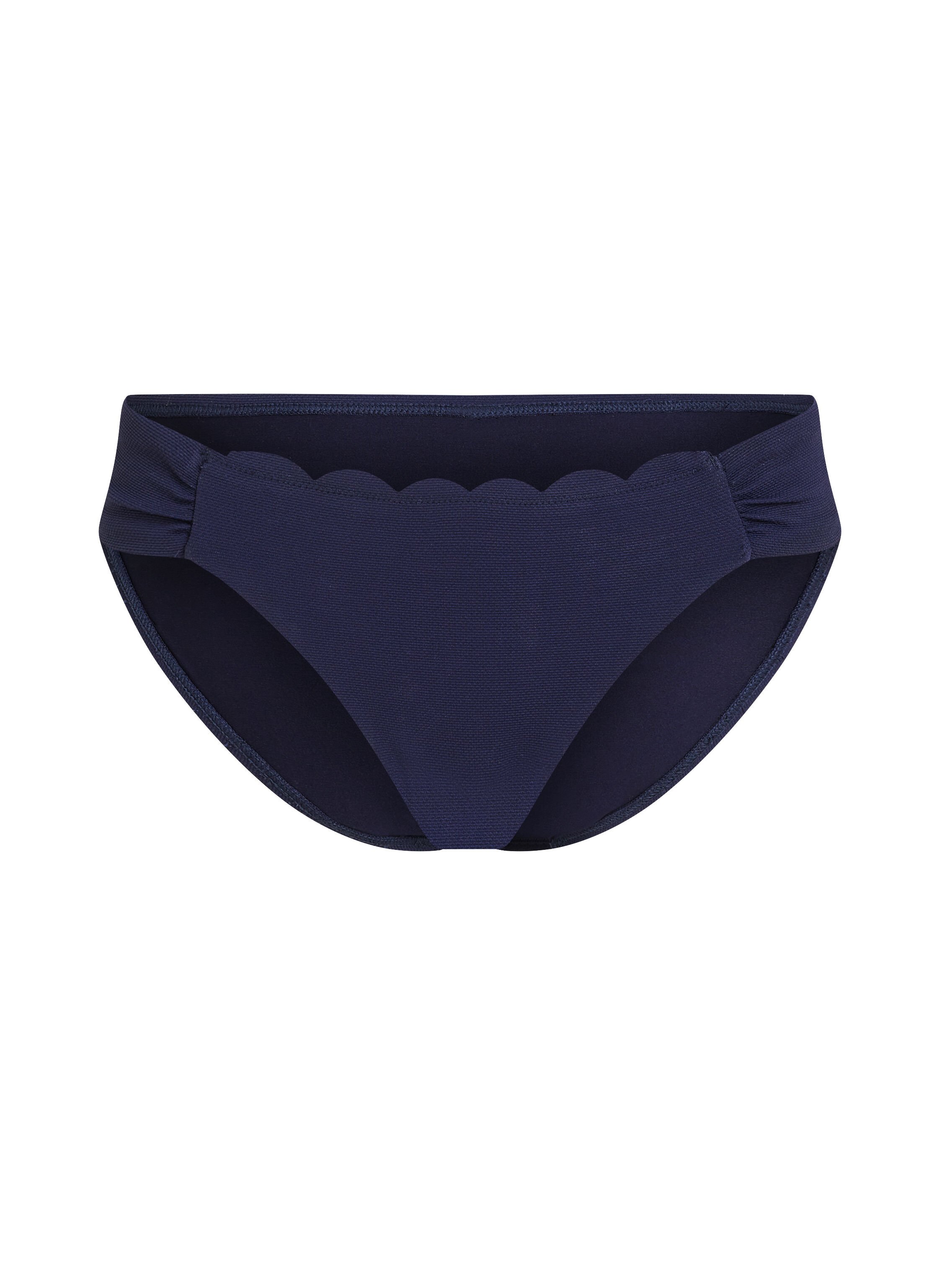 Bikini Slip Rio Scallop, Blau
