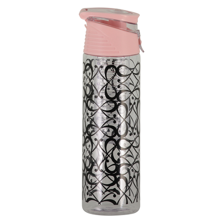 Patched Infused Water Bottle, Rose
