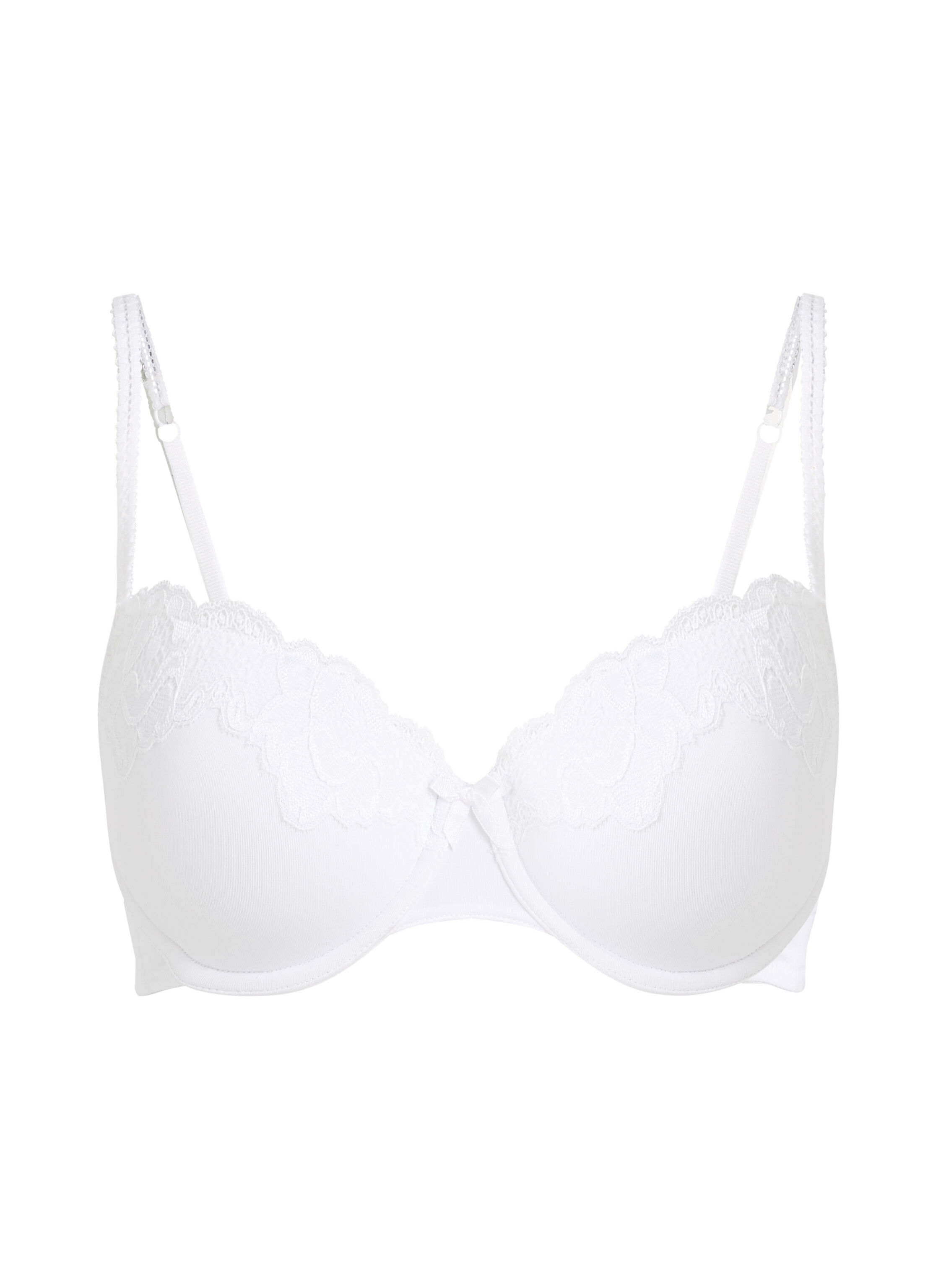 Vorgeformter BH Ohne Bügel „Lea Lace“ – Mit Spitzenmuster, Push-up-Effekt Und Festem Polster