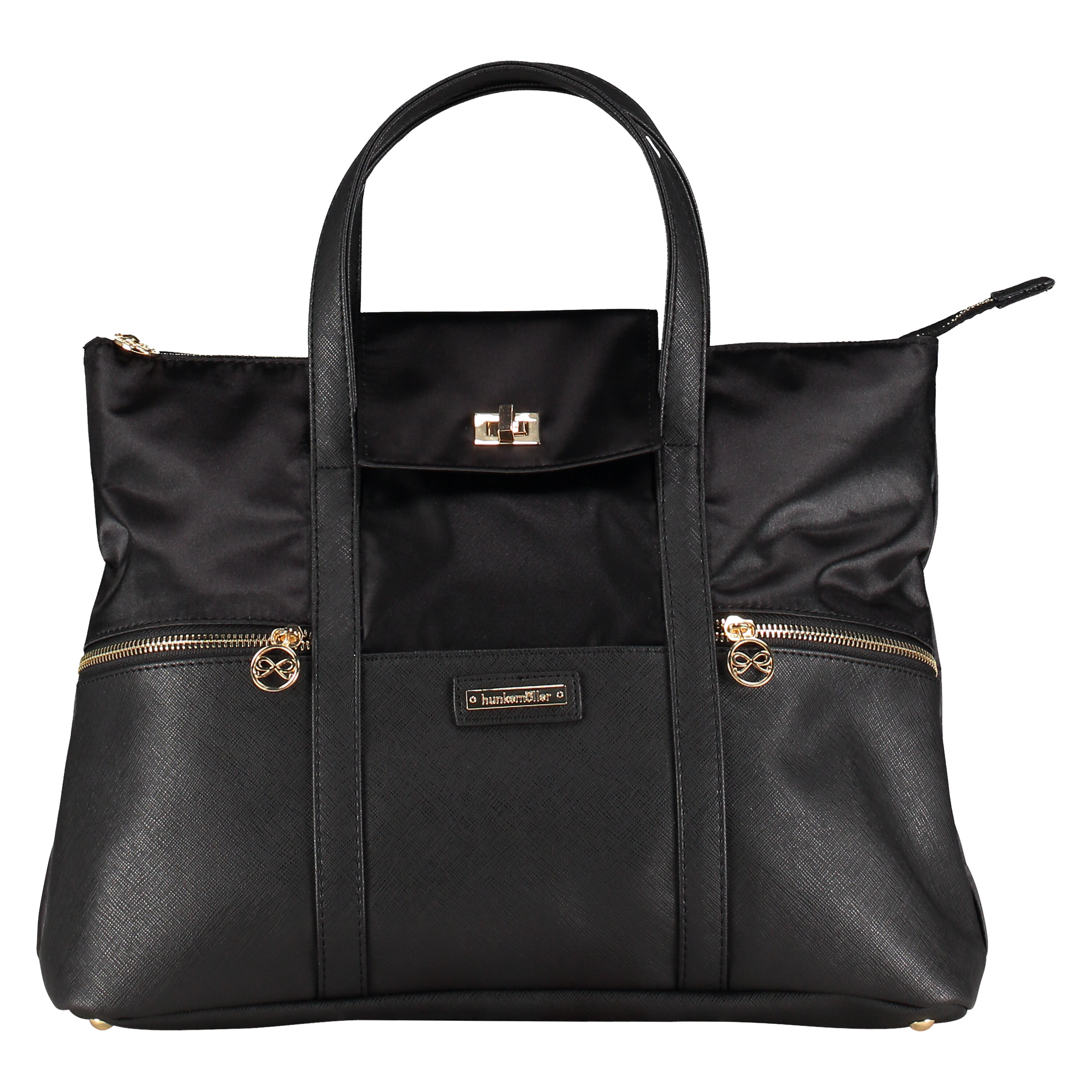 Edle Handtasche, Schwarz