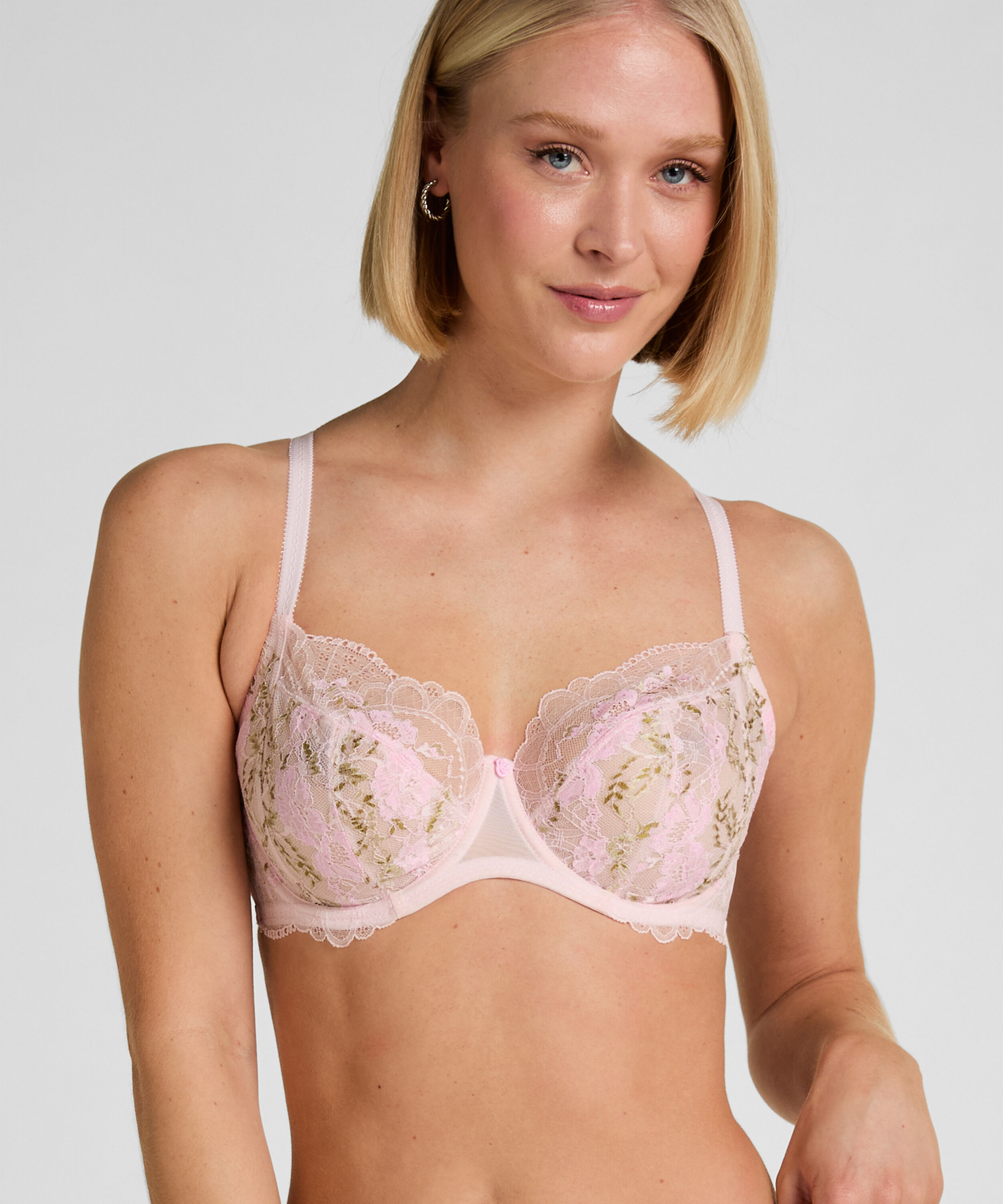 Miri Bügel-BH Ohne Polsterung, Rose