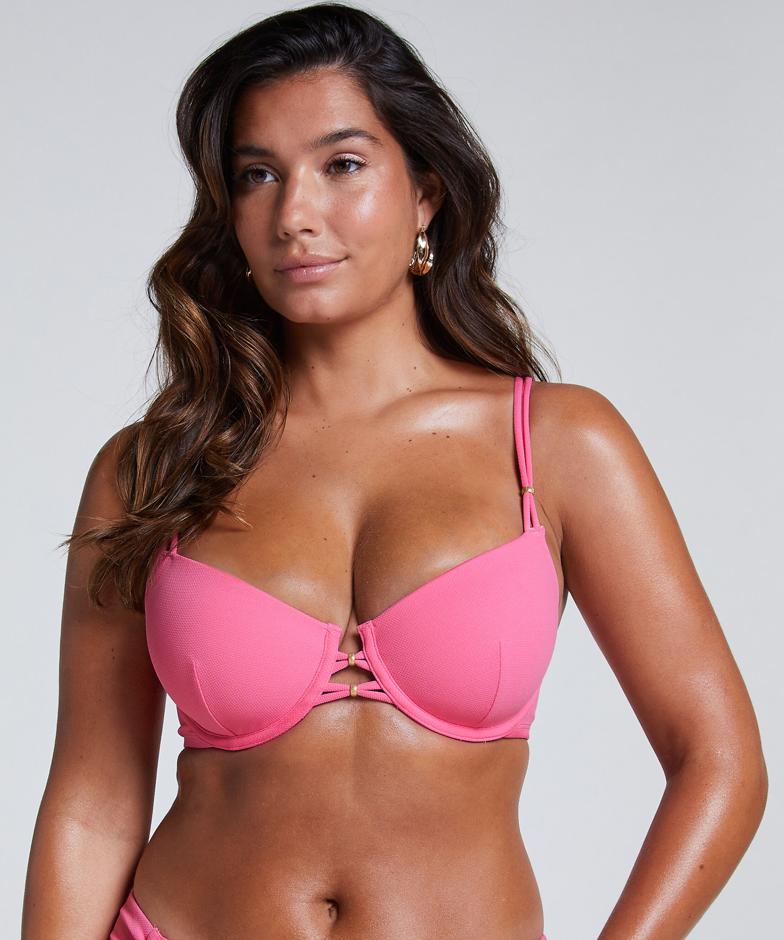 Bikini-Oberteil Holbox, Rose