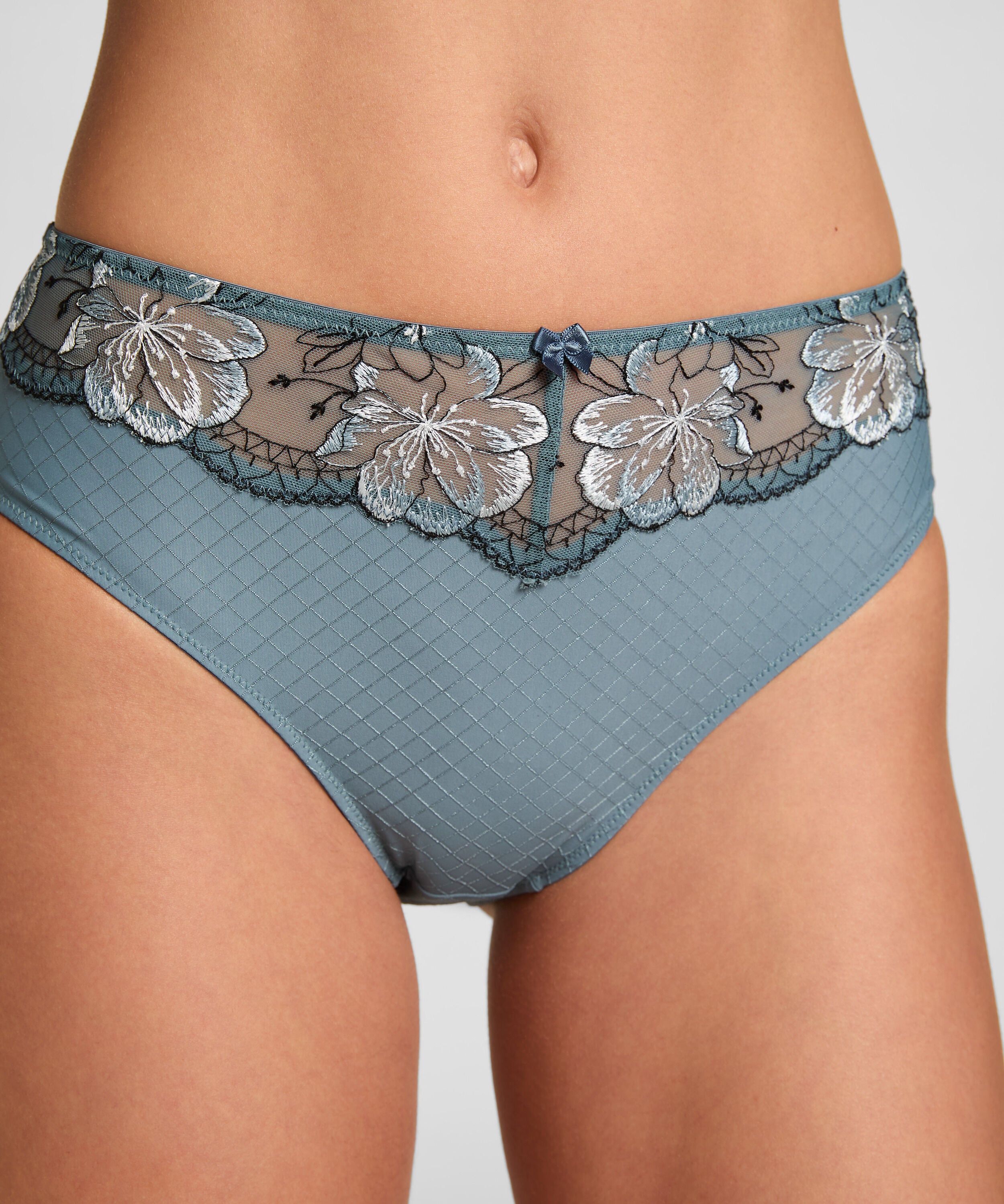 High Waist Brazilian Helena, Blau