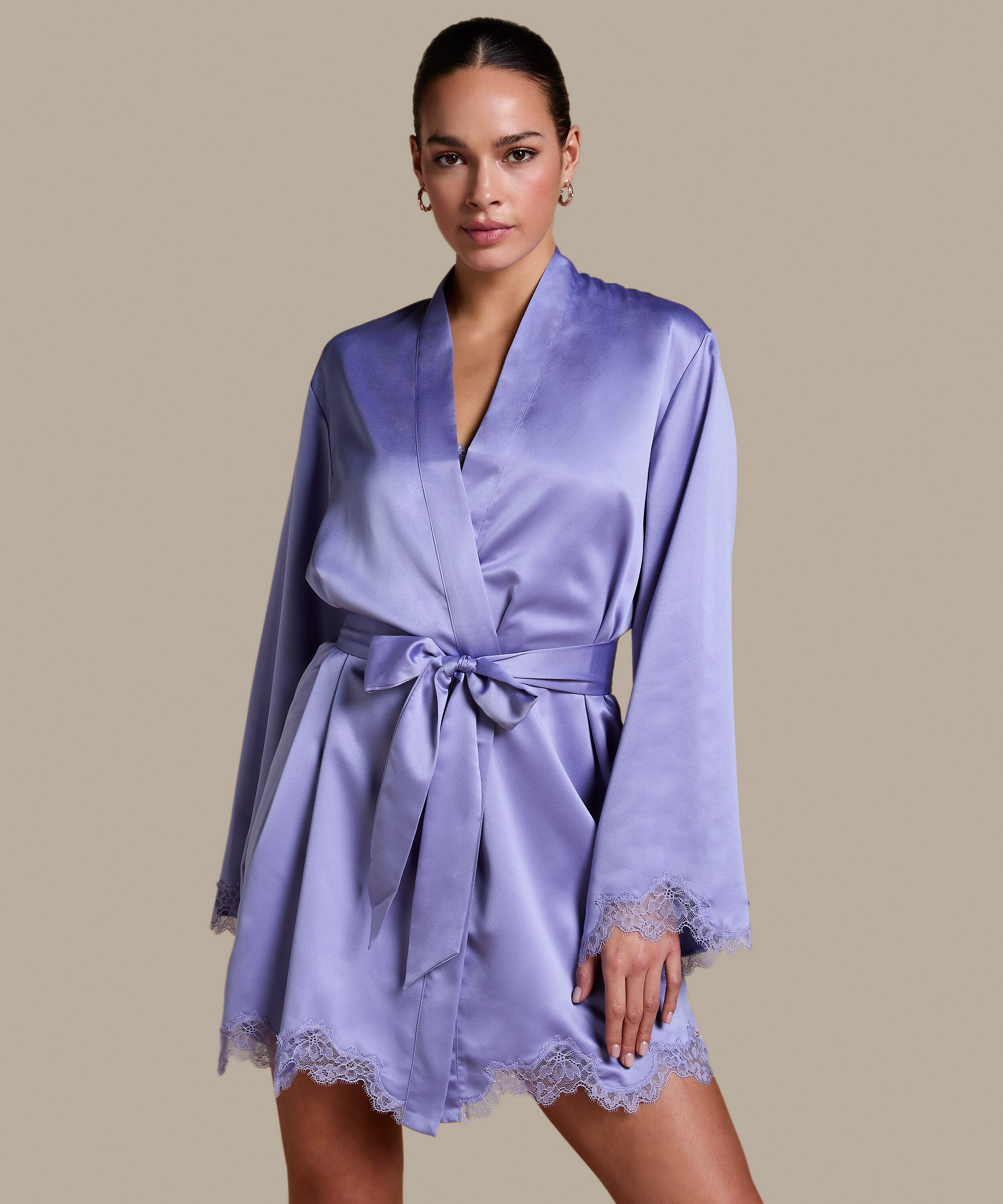 Kimono Sophia, Lila Kimono Sophia, Lila