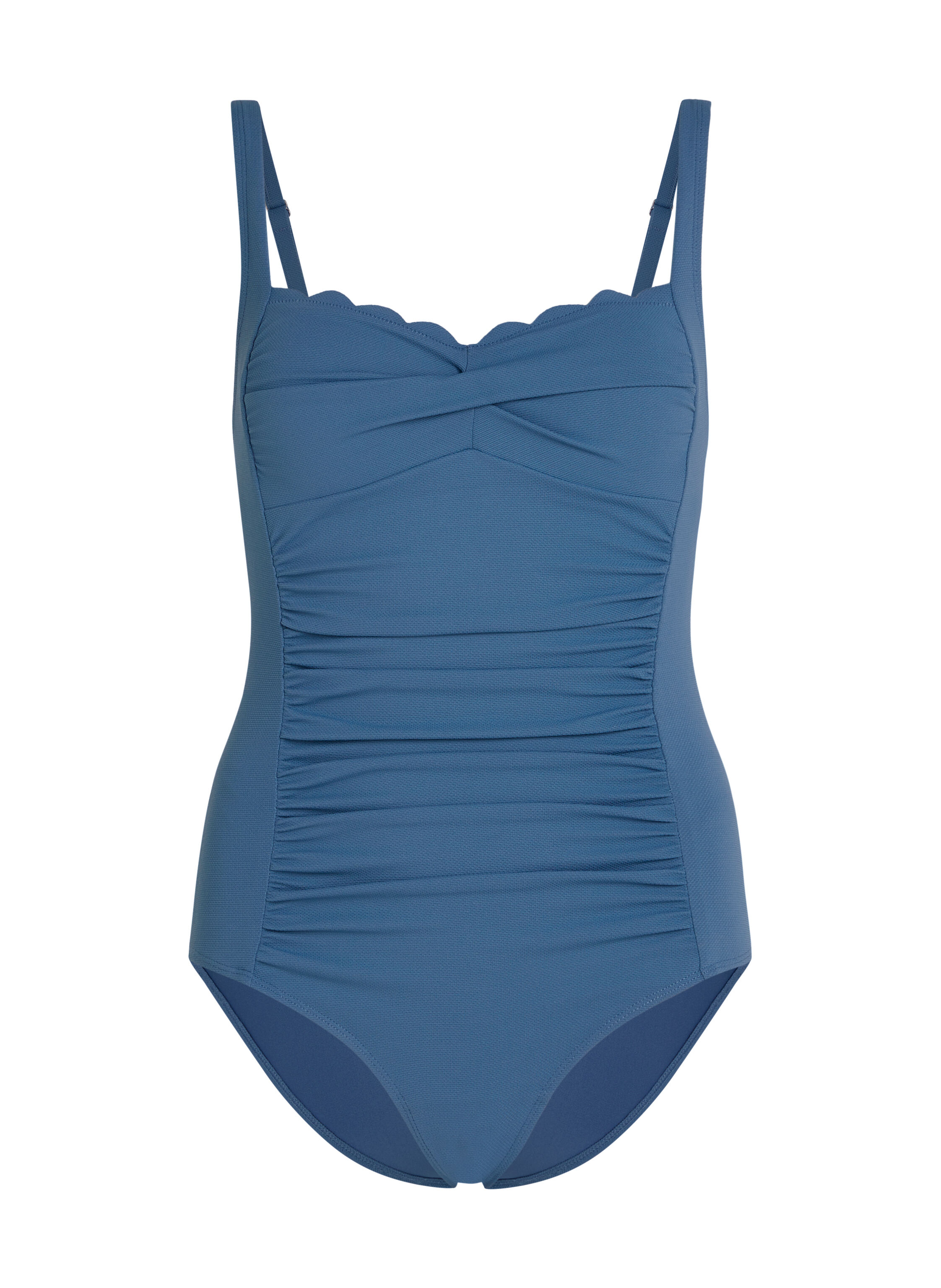 Badeanzug Shaping Scallop, Blau Badeanzug Shaping Scallop, Blau