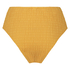 Bikinihöschen Goldenrod mit hohem Beinausschnitt, Gelb