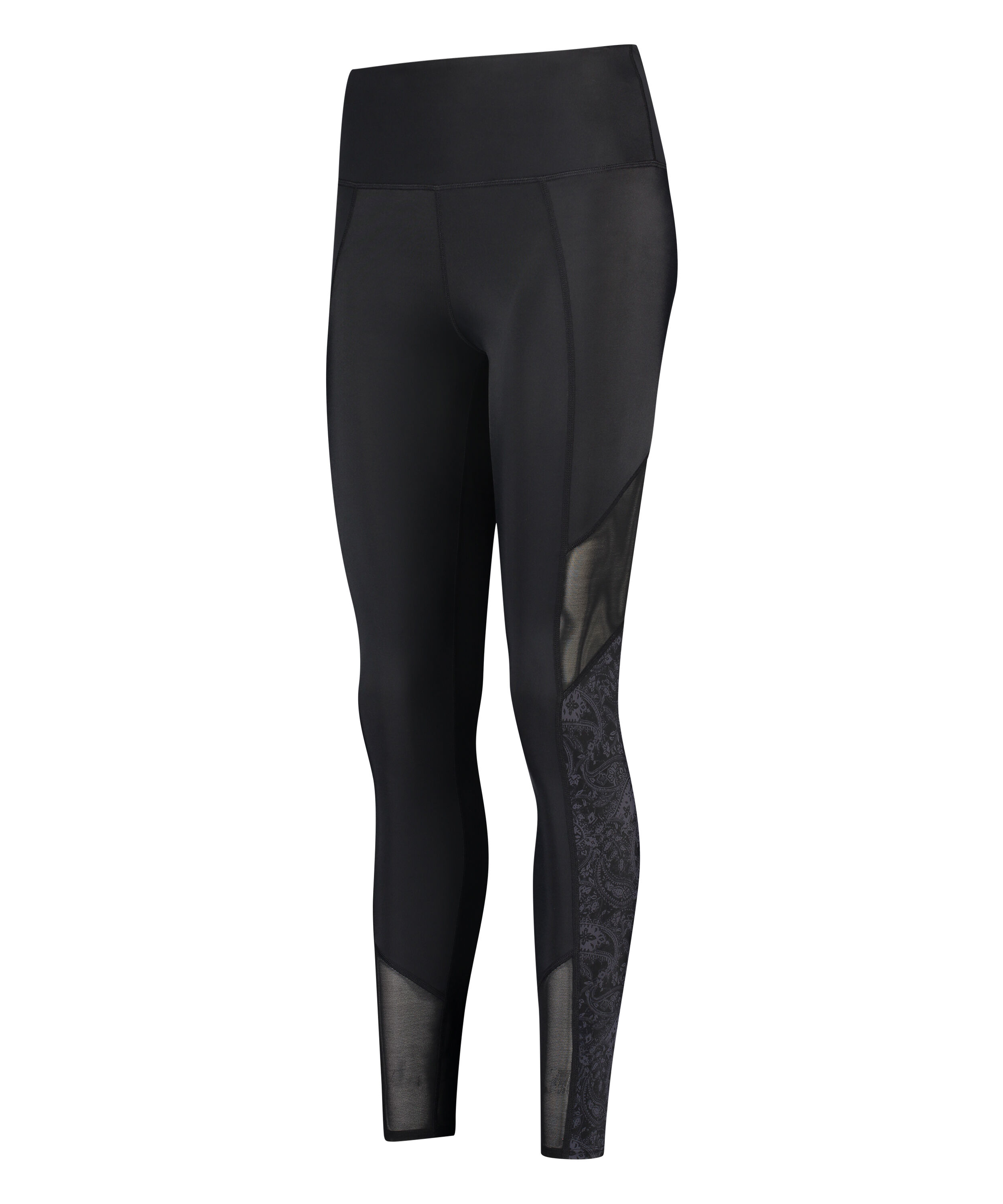 HKMX High Waisted Sportleggings Rodeo, Schwarz