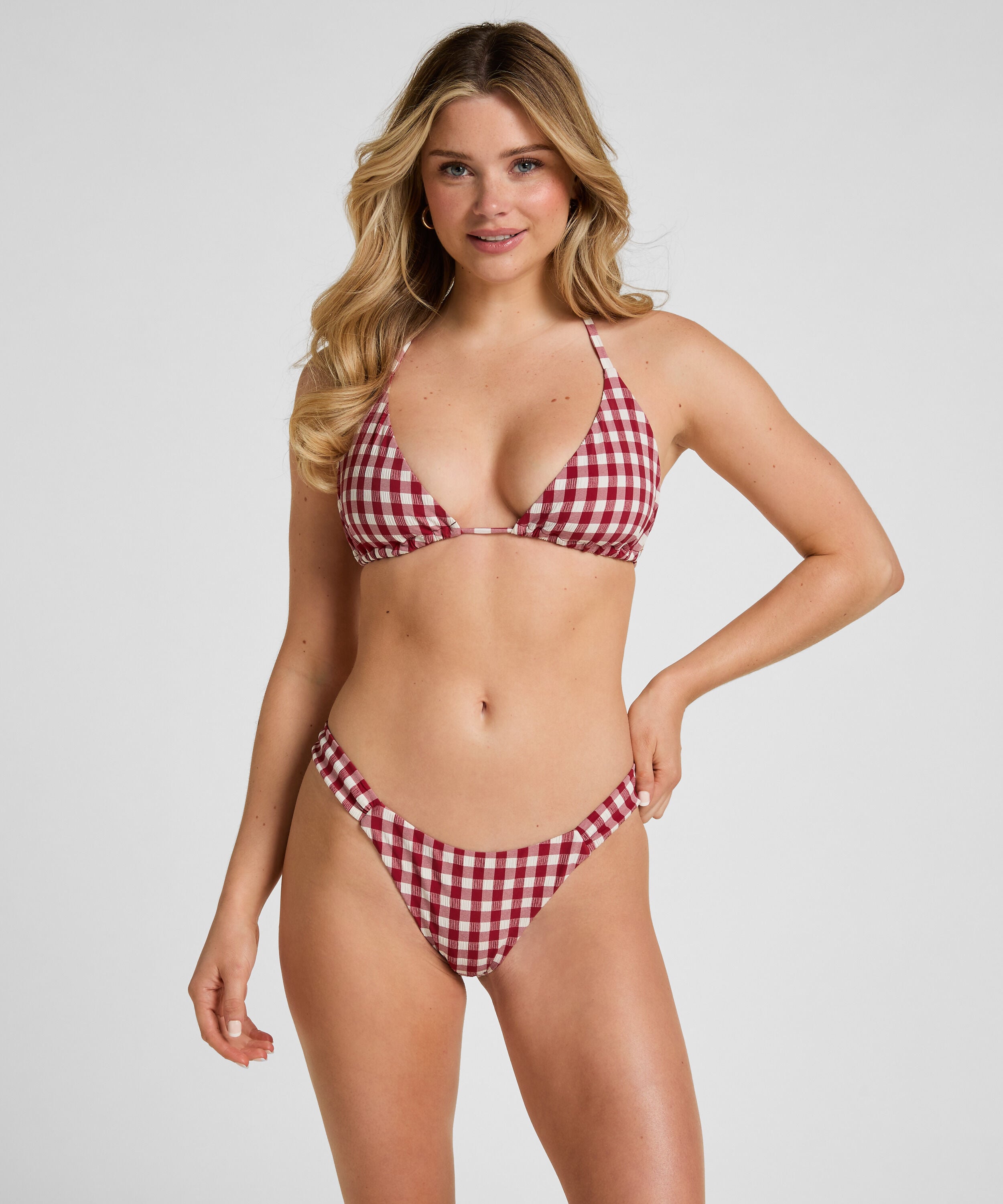 Highleg Bikinihose Amalfi, Rot Highleg Bikinihose Amalfi, Rot