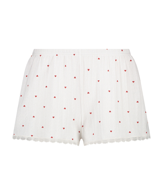 Shorts Lace , Weiß