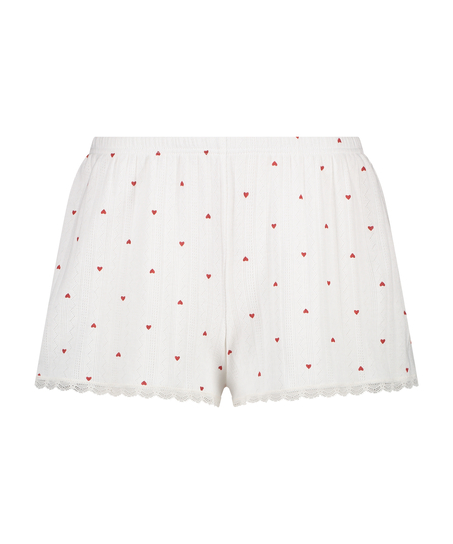 Shorts Lace , Weiß