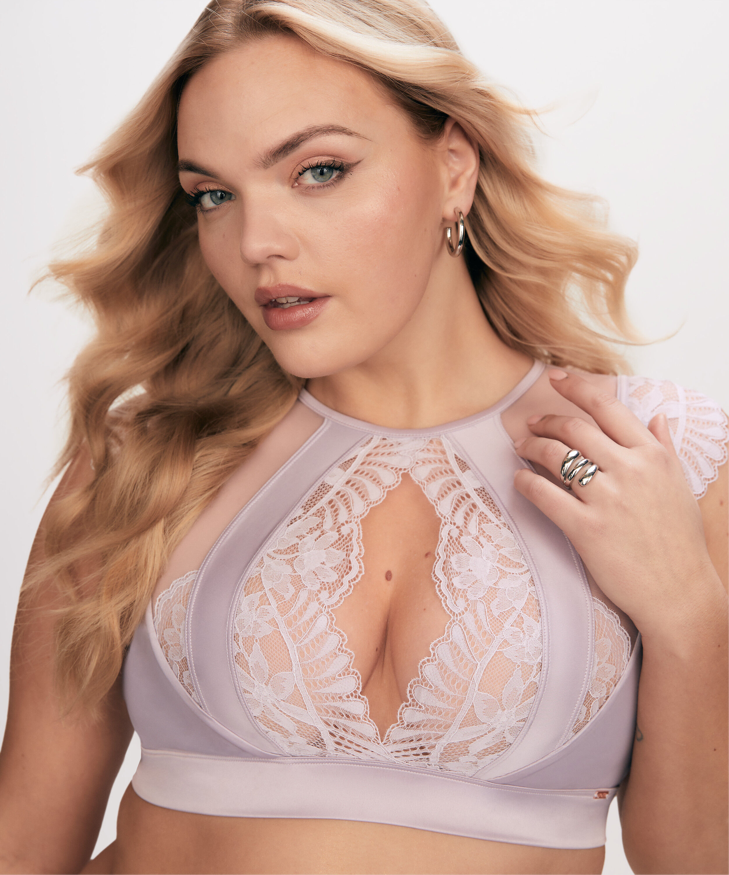 Bralette Indigo, Lila Bralette Indigo, Lila