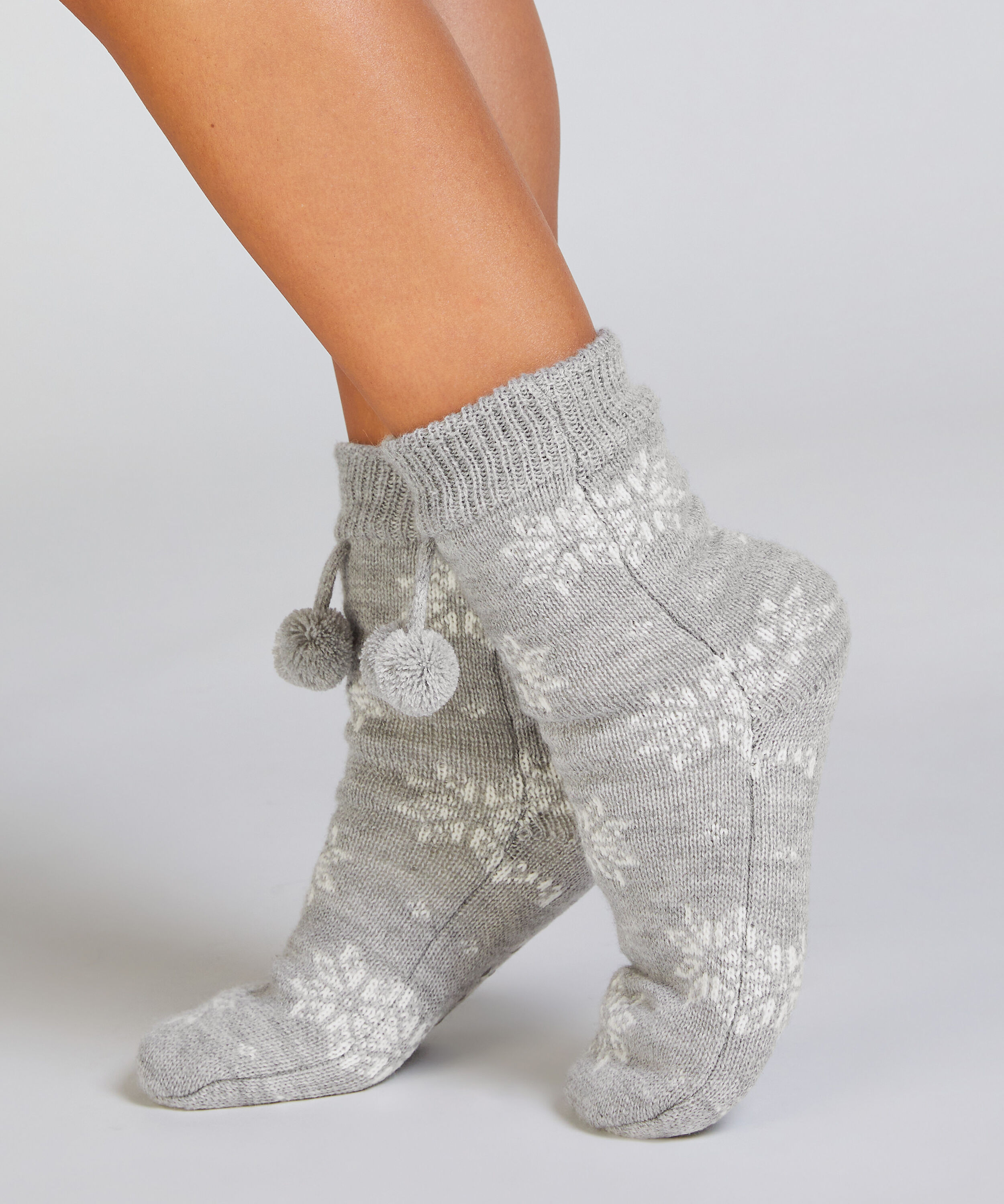 Stiefelsocken, Grau