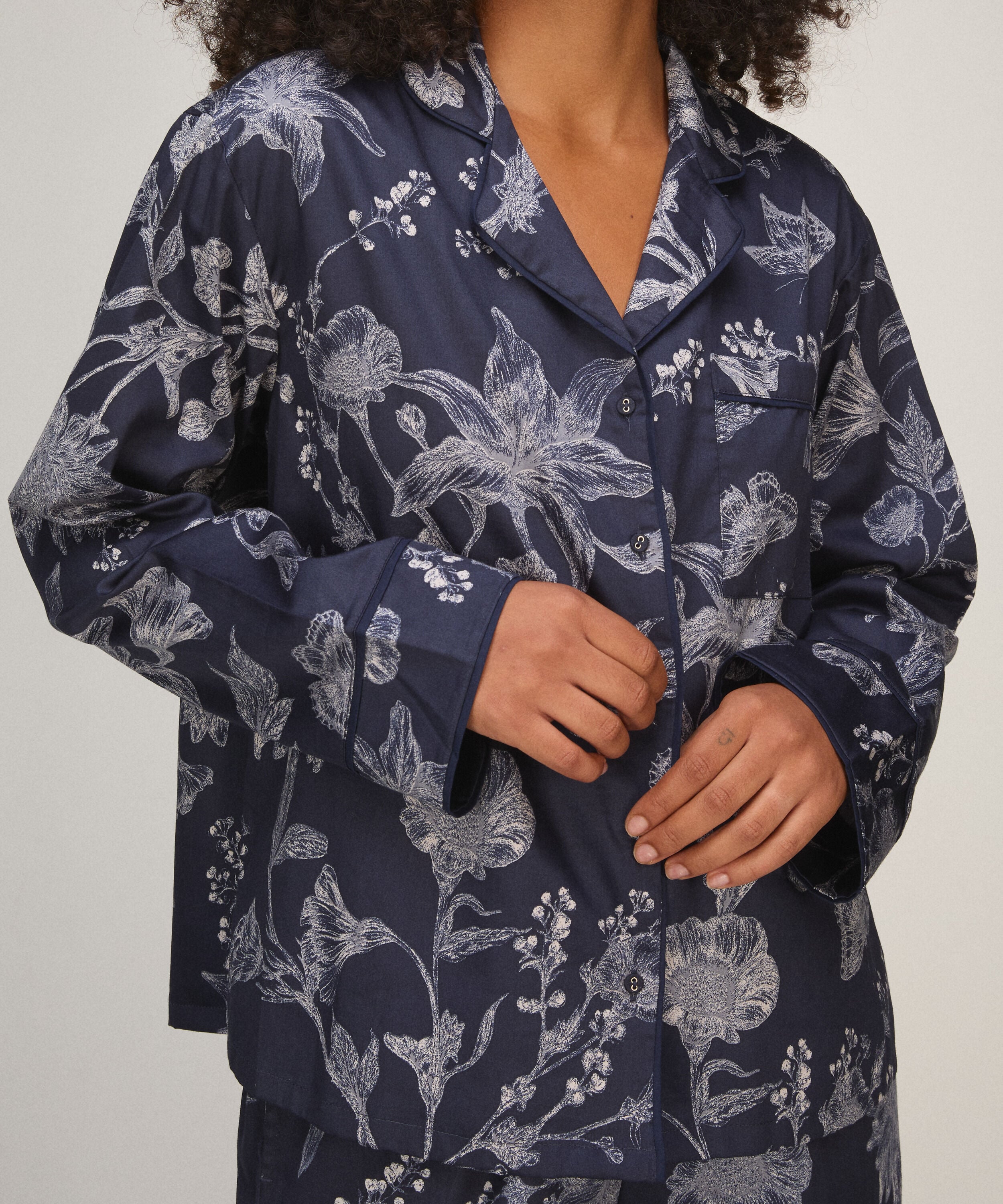 Jacke Sateen , Blau Jacke Sateen , Blau