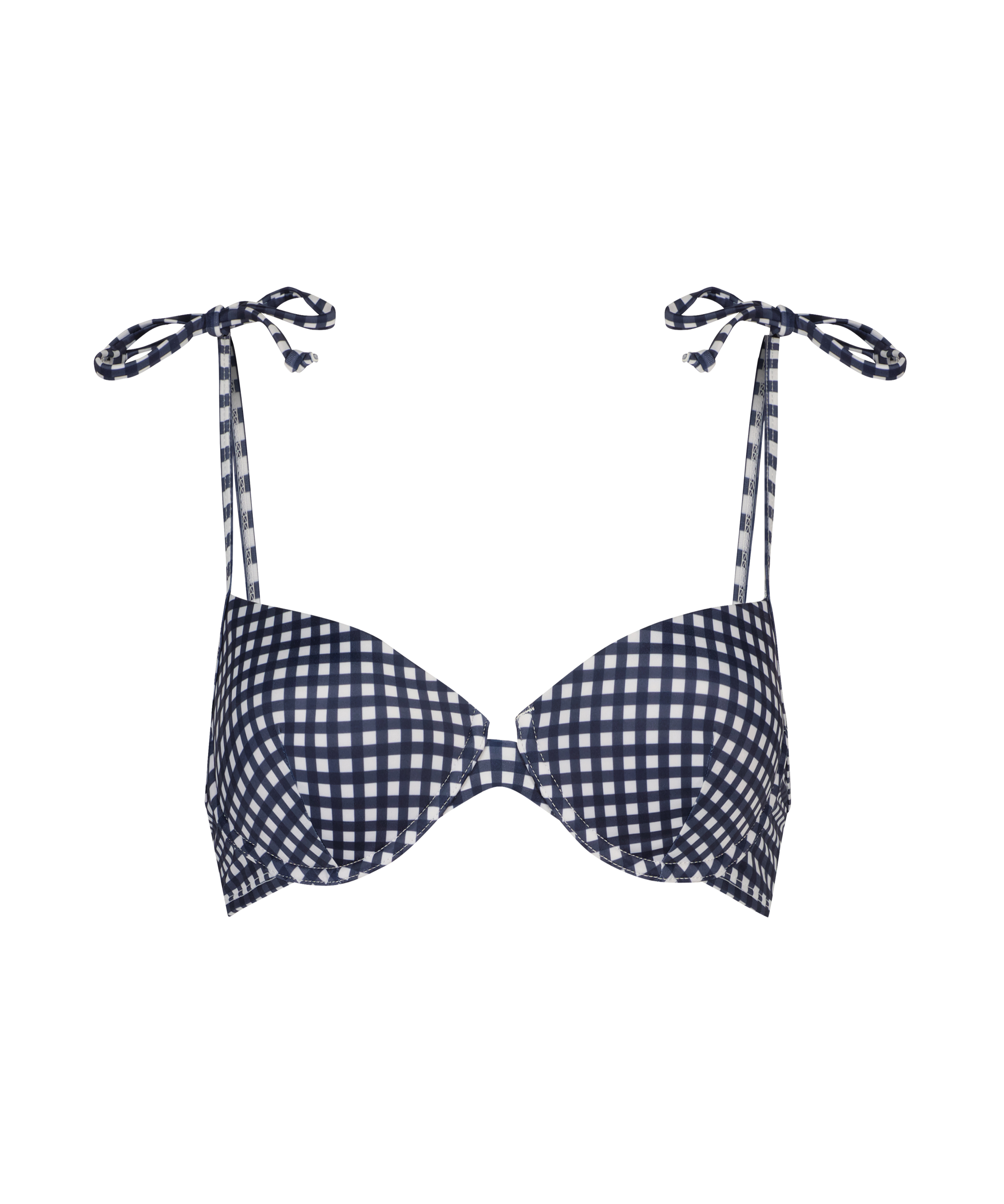 Vorgeformtes Bügel-Bikini-Top Seychelles, Blau, main