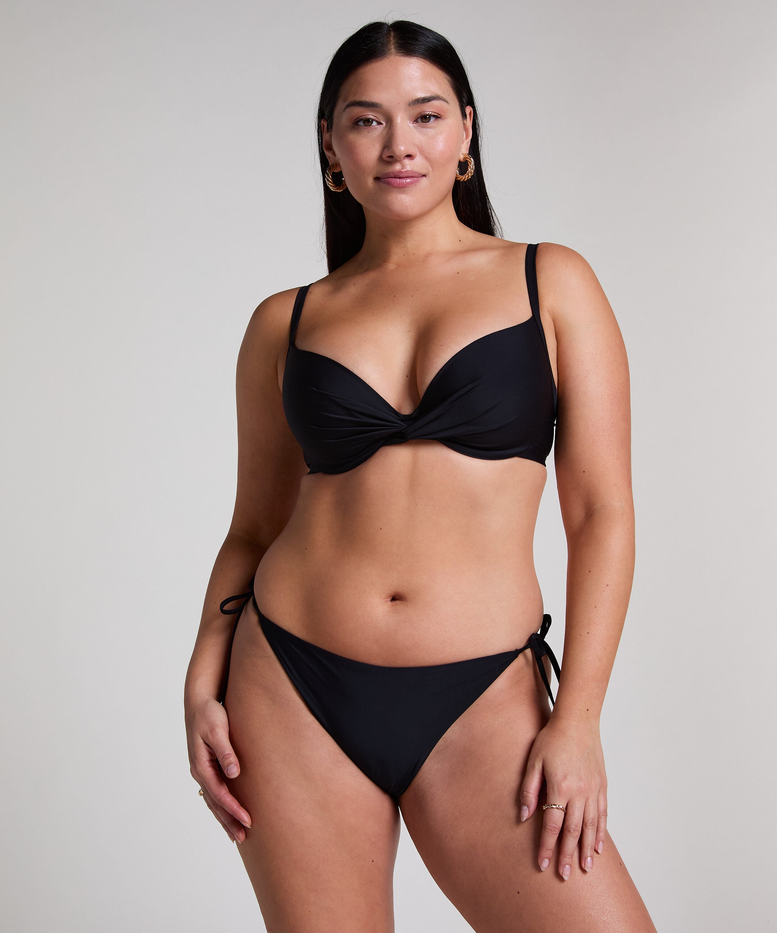 Bikiniunterteil Luna Cheeky, Schwarz