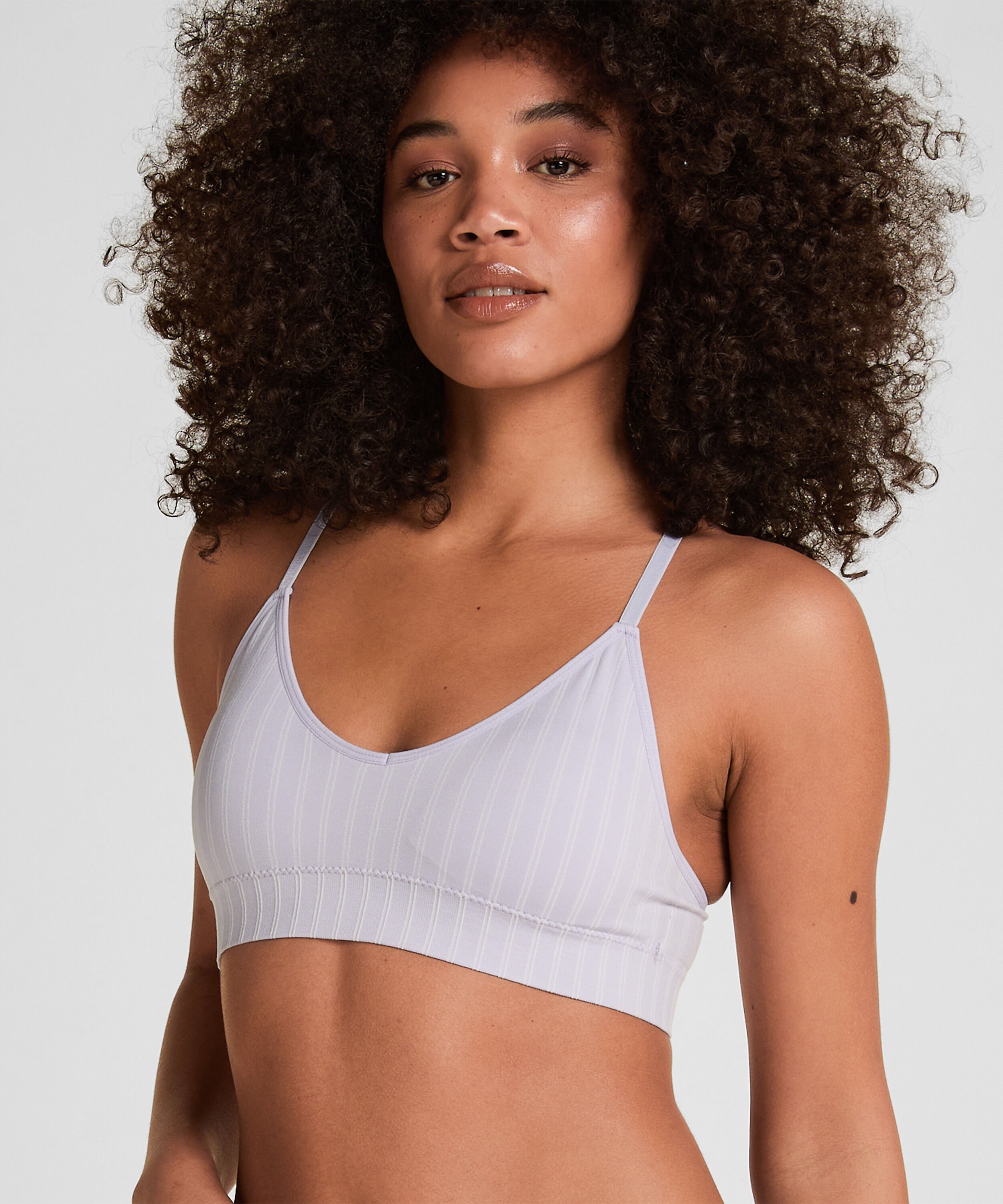 Triangel-Bralette Dide, Lila
