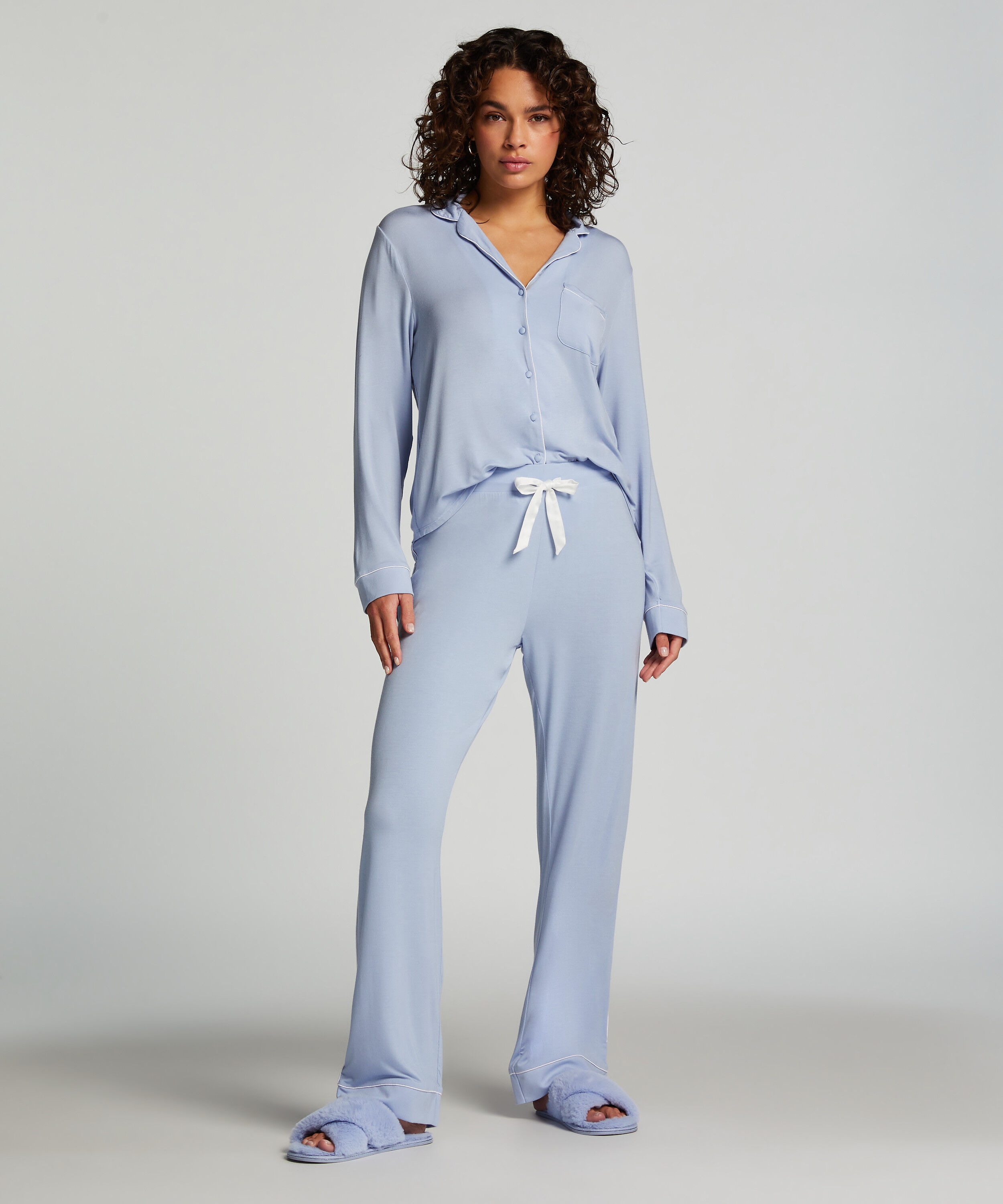 Jersey-Hose Essential, Blau Jersey-Hose Essential, Blau