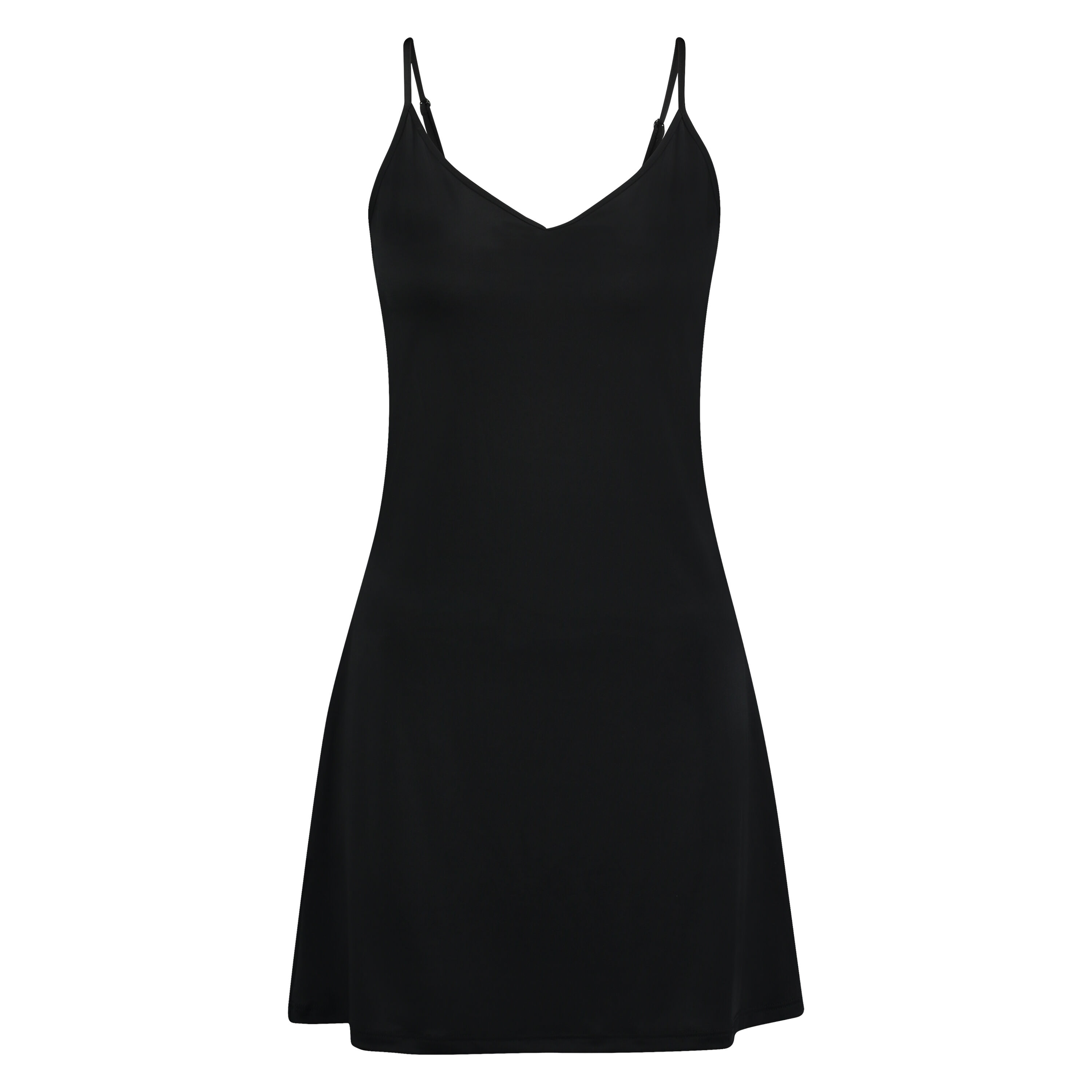 Straffendes Unterkleid - Level 1, Schwarz
