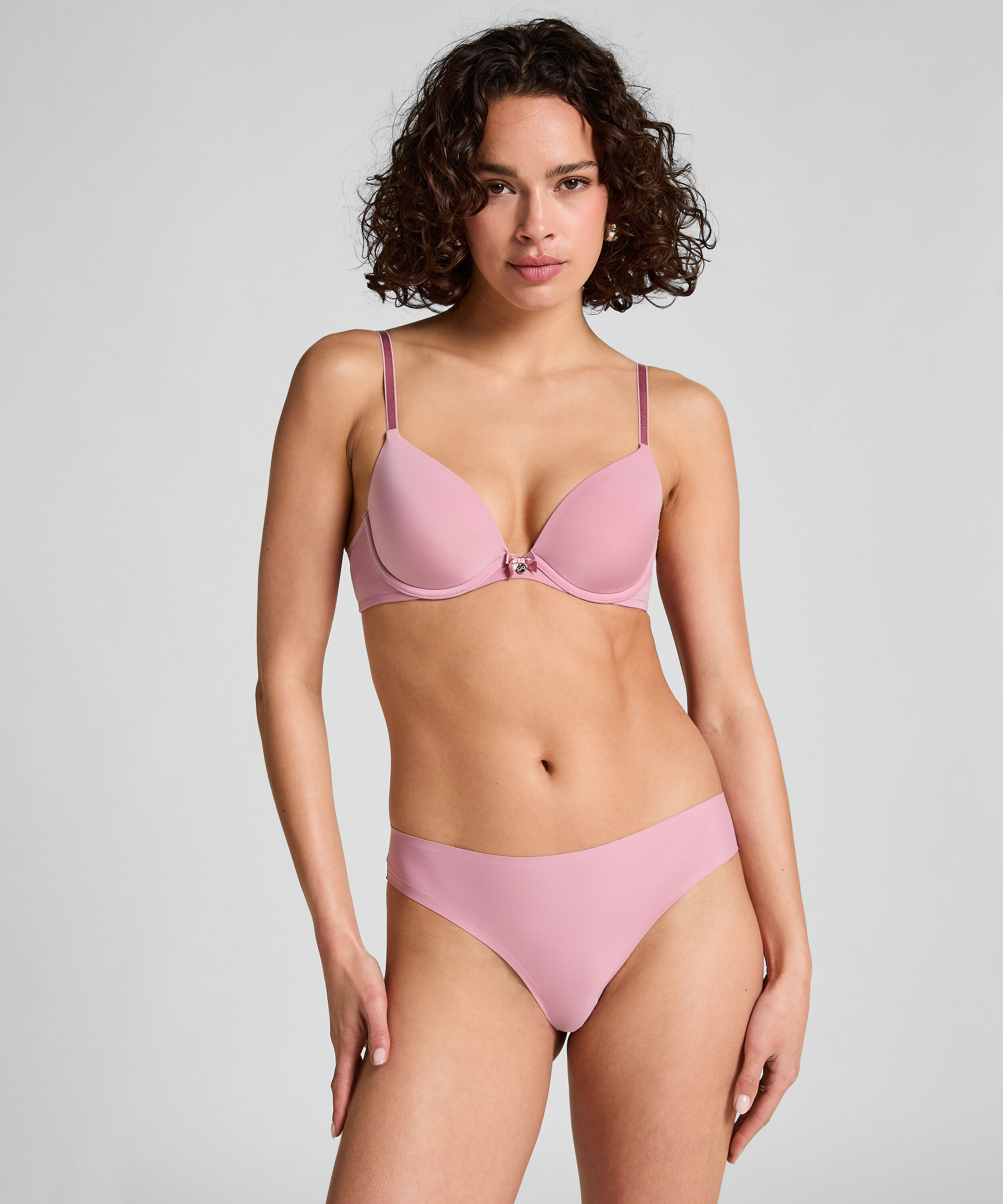 Invisible Brazilian Lace Back, Rose