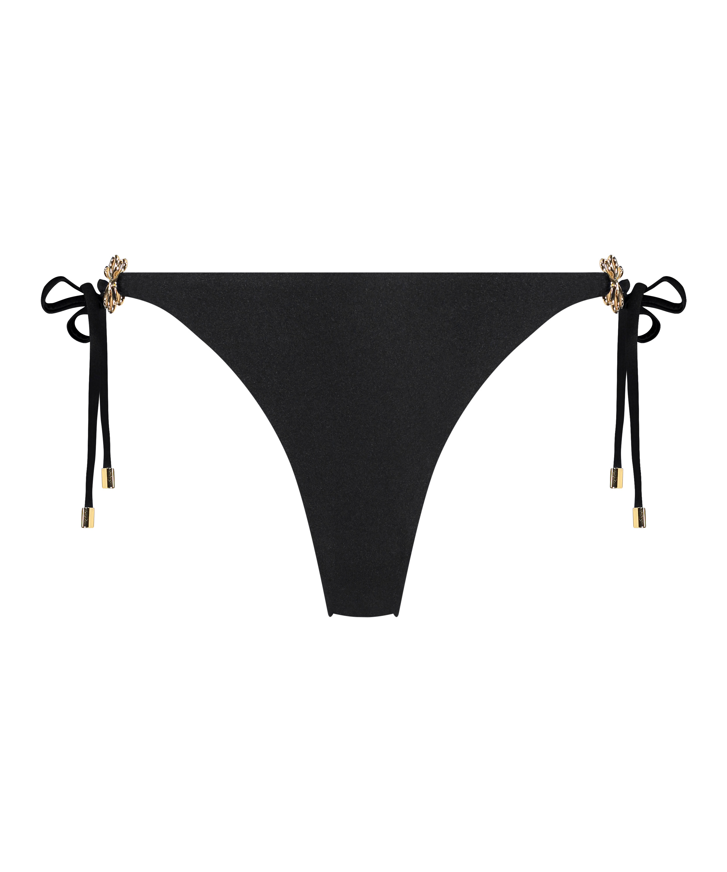 Bikini Slip mit hohem Beinausschnitt Yucatan, Schwarz, main