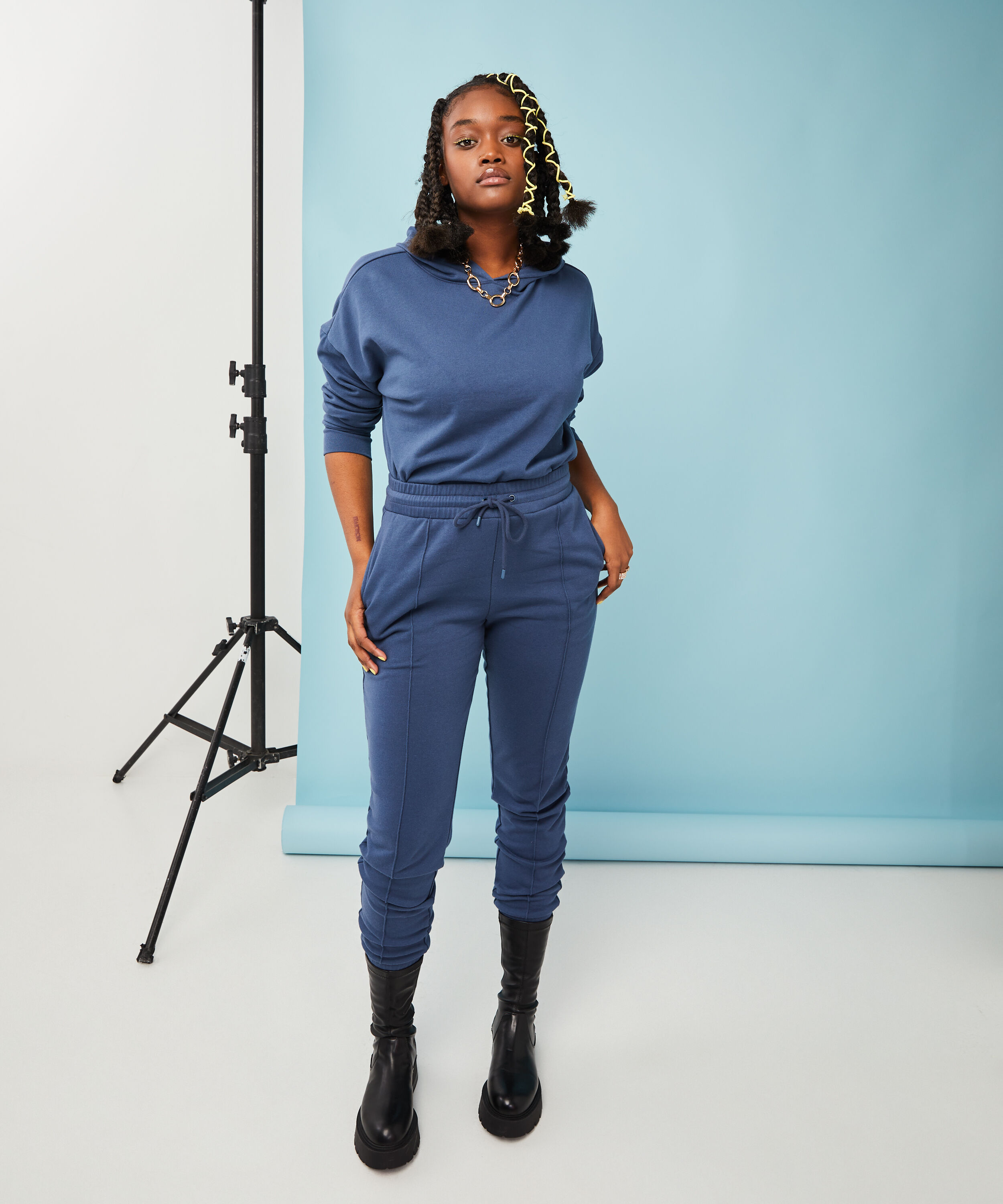 Jogginghose Snuggle Me, Blau