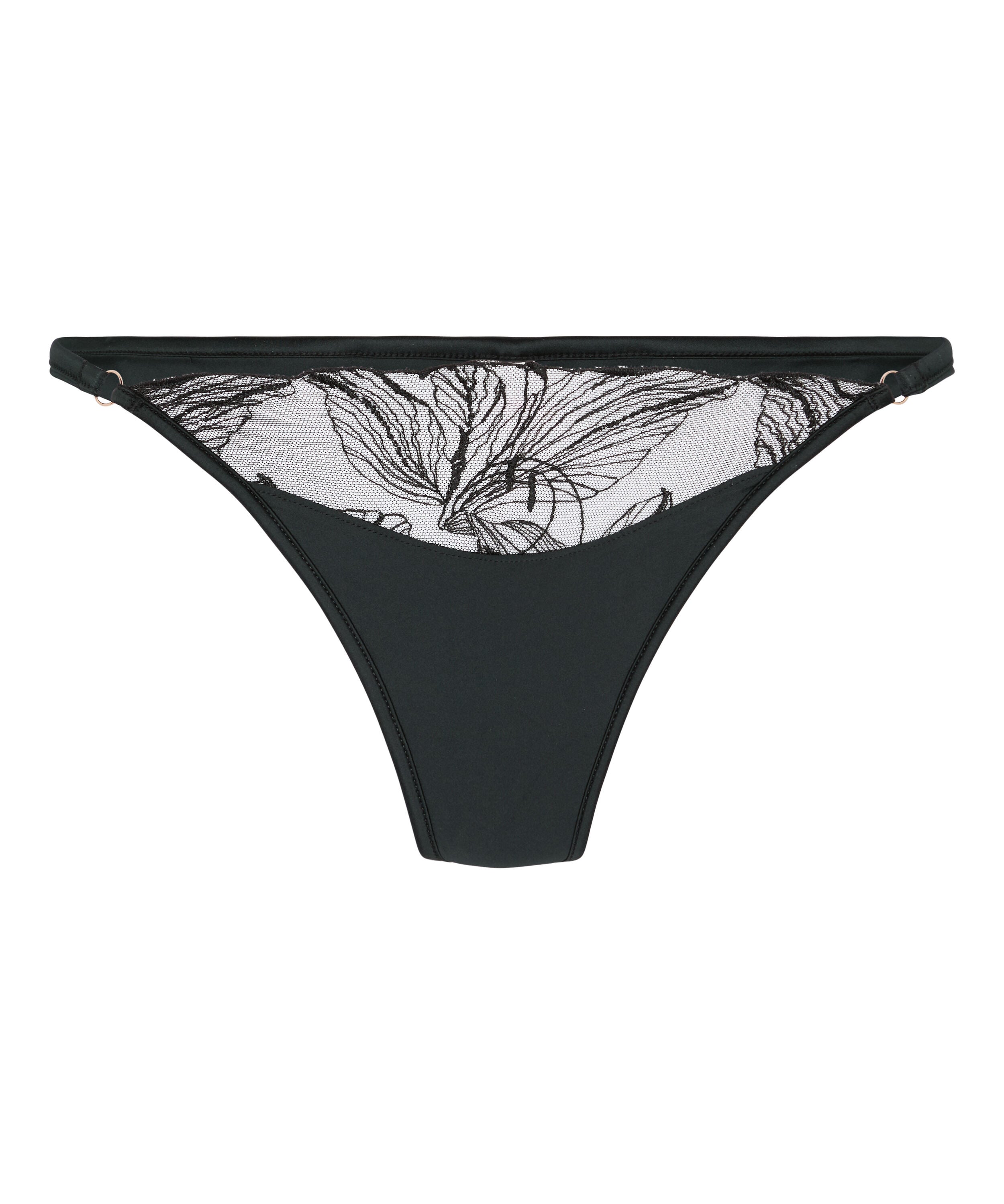High-Cut String Ellen, Schwarz