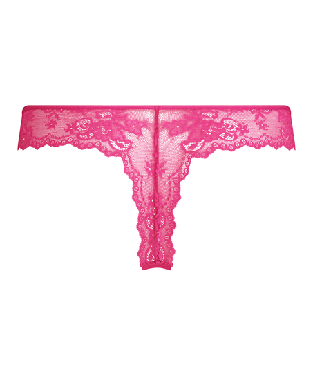 Invisible String Lace Back, Rose