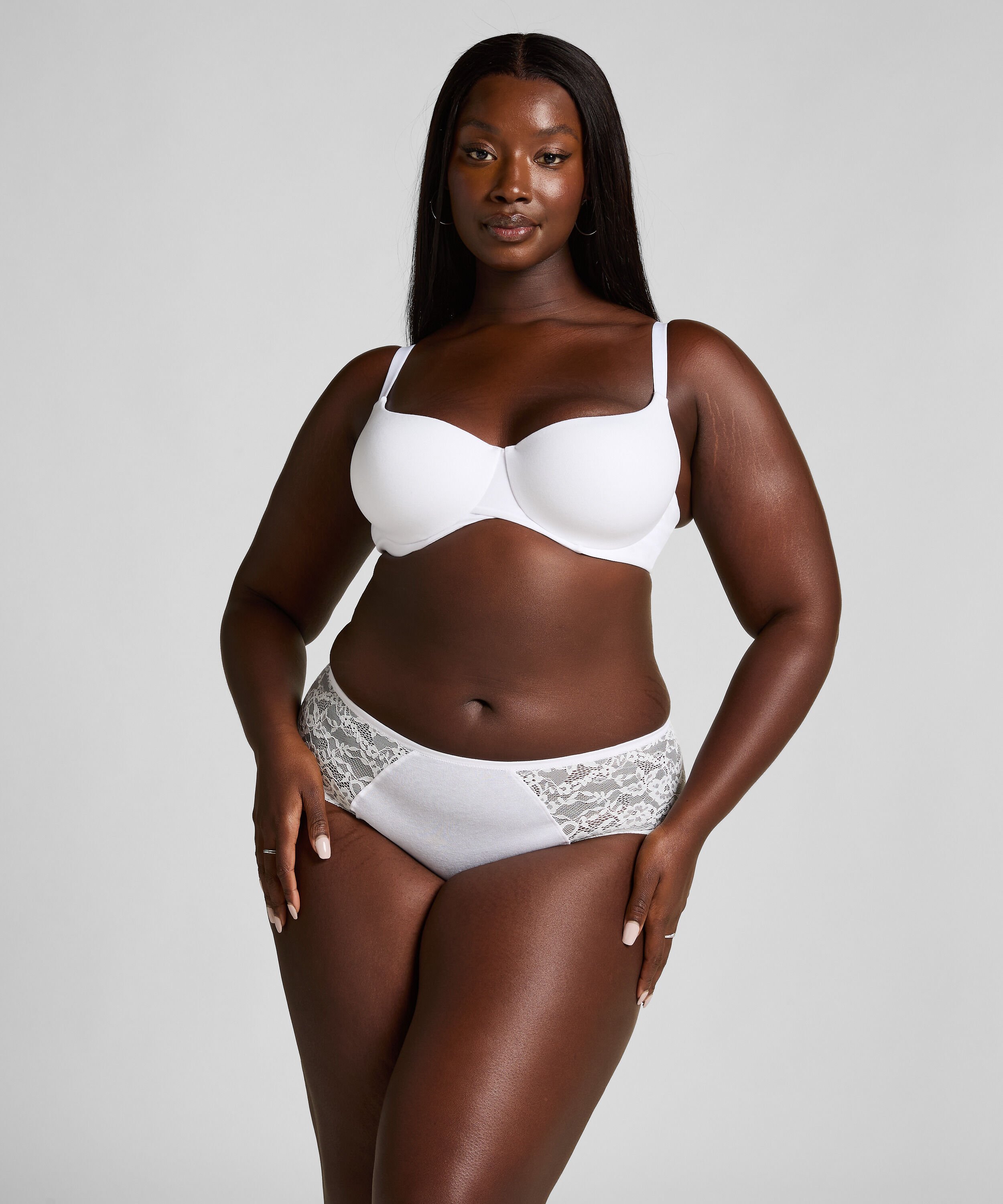 Superslip Midi aus Spitze