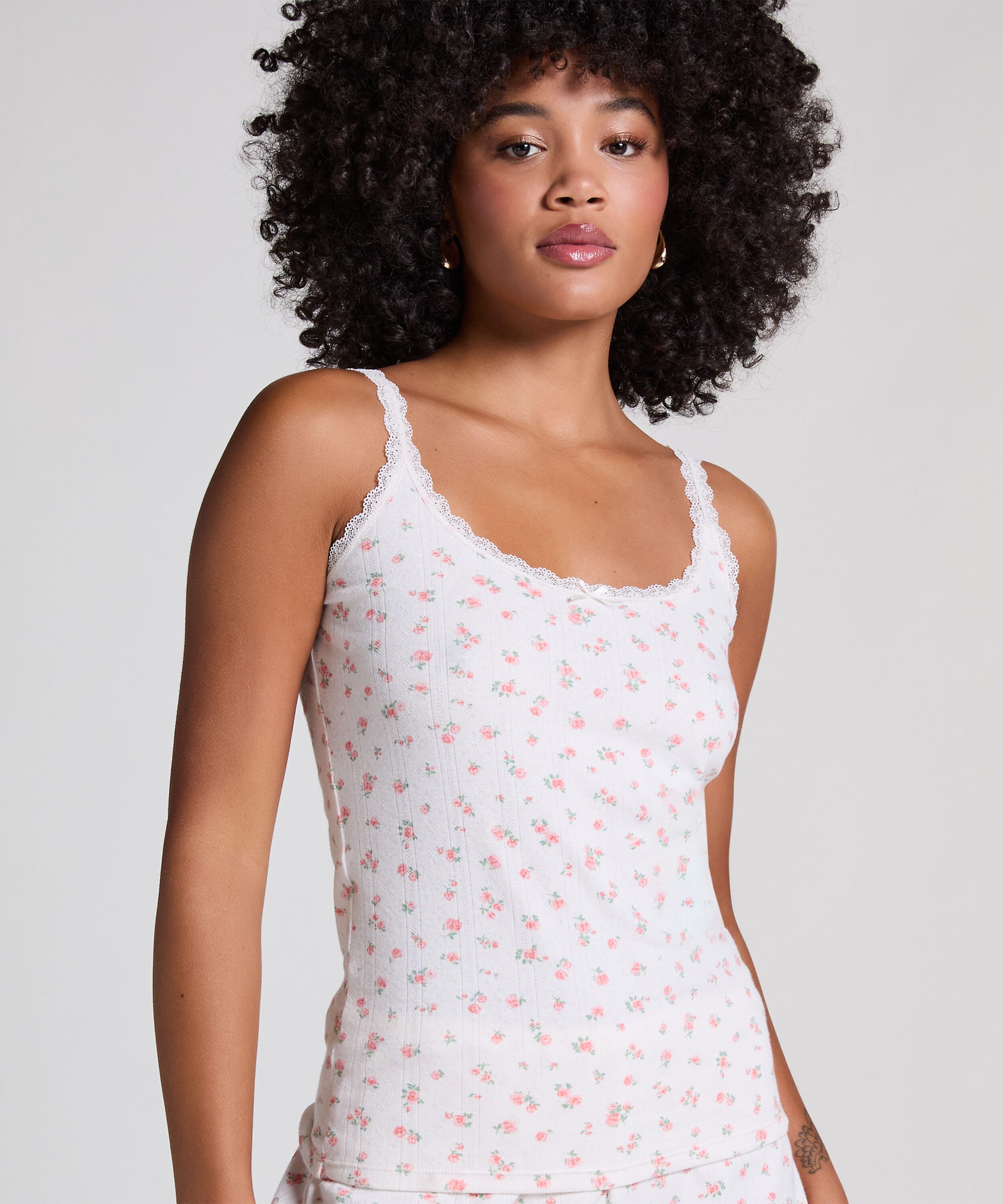Pyjamaset gerippt, Rose Pyjamaset gerippt, Rose