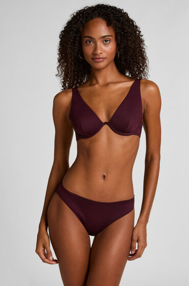 Hunkemöller Neoprene-Bikiniunterteil Rio Lila